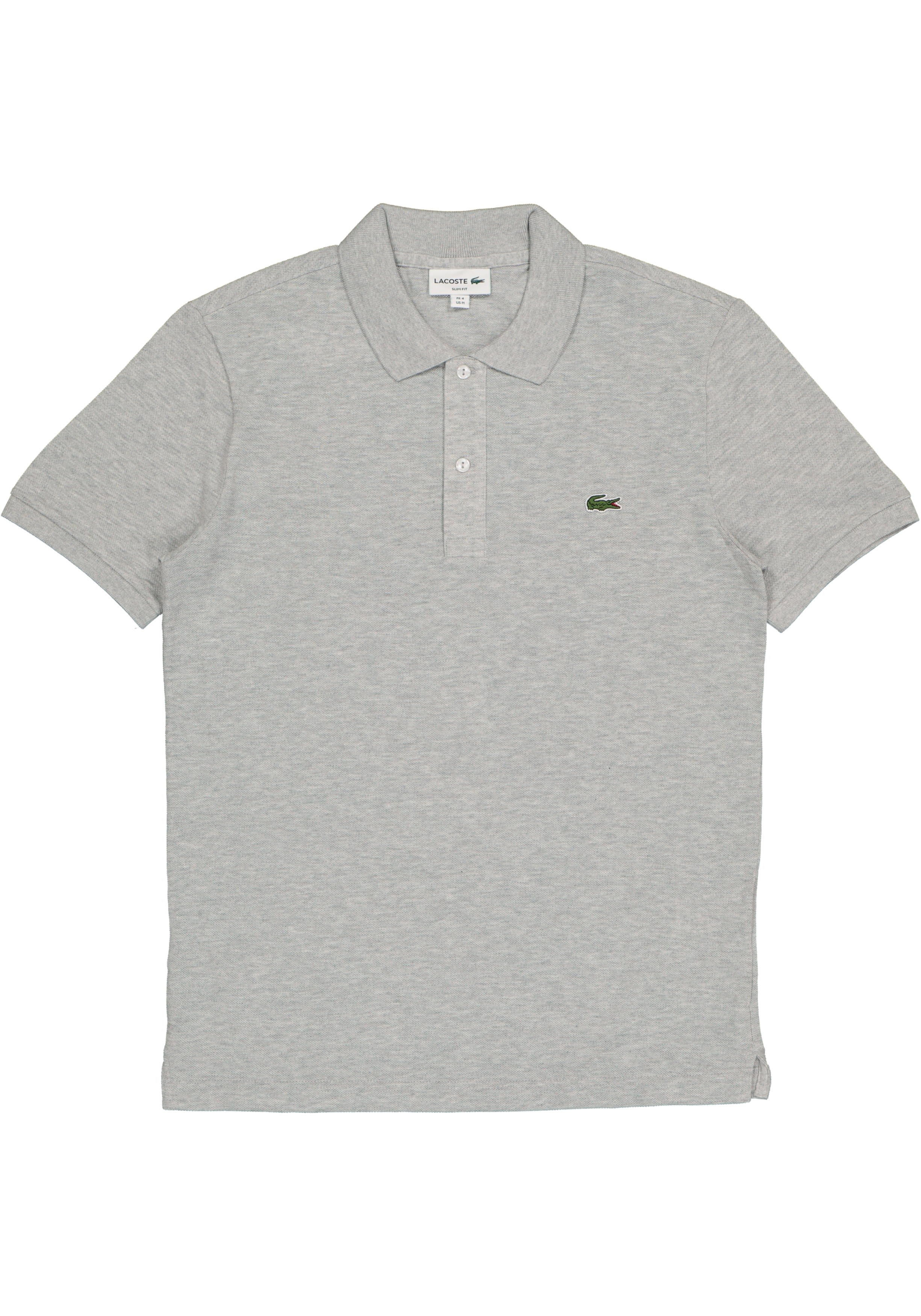 Lacoste Slim Fit polo, zilvergrijs