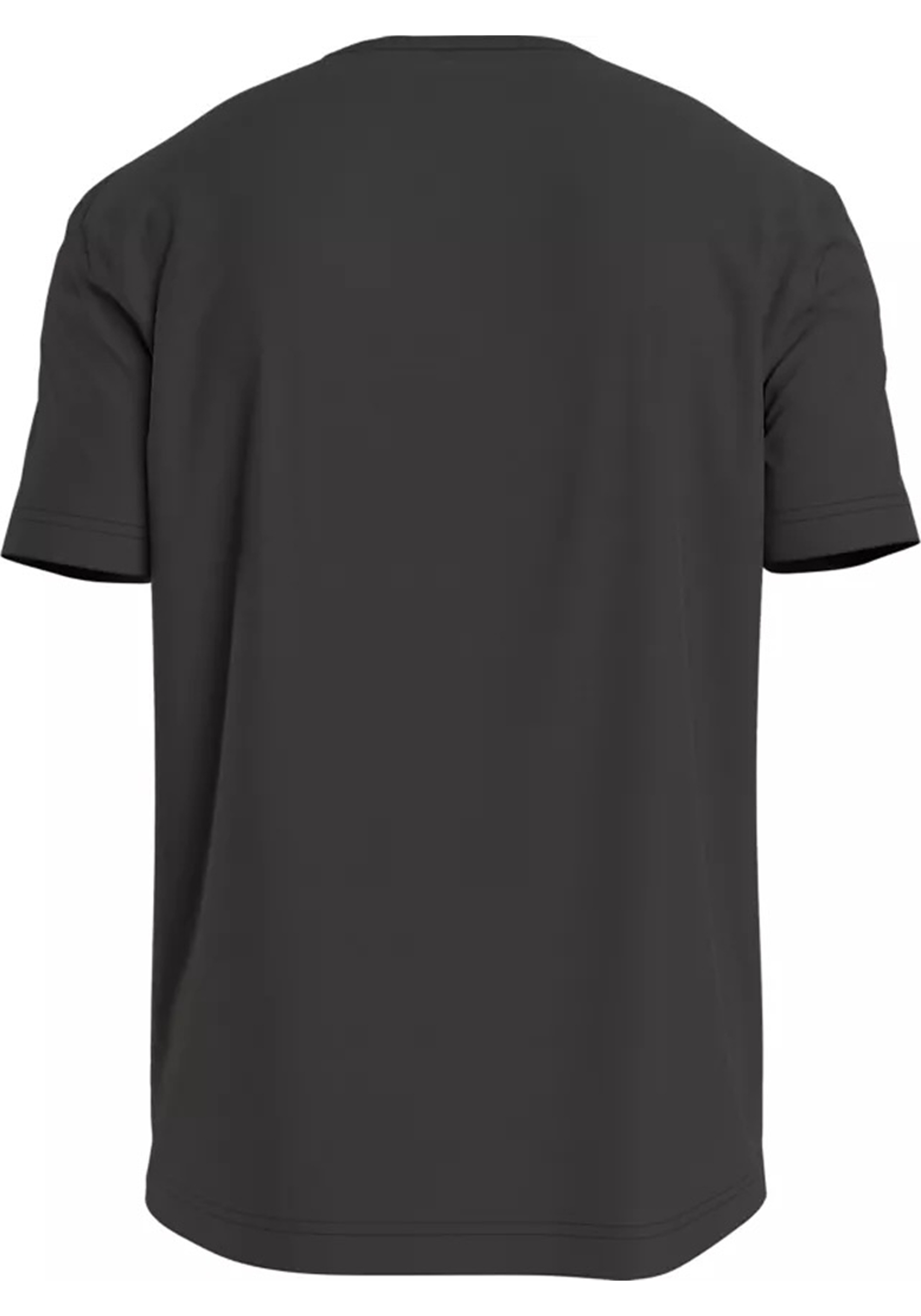 Calvin Klein Stretch Slim Fit T-shirt, heren T-shirt korte mouw O-hals, zwart