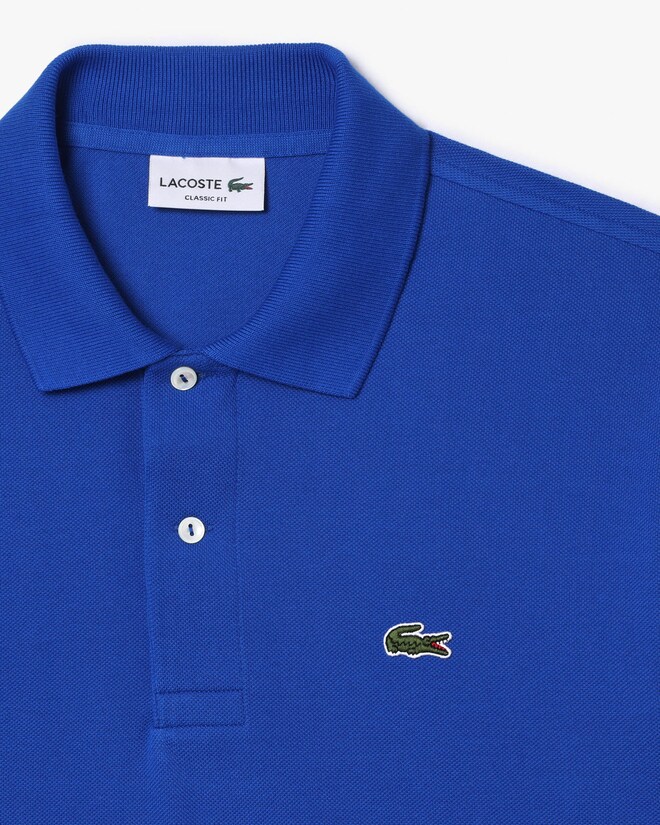 Lacoste Classic Fit polo, lazuli blauw