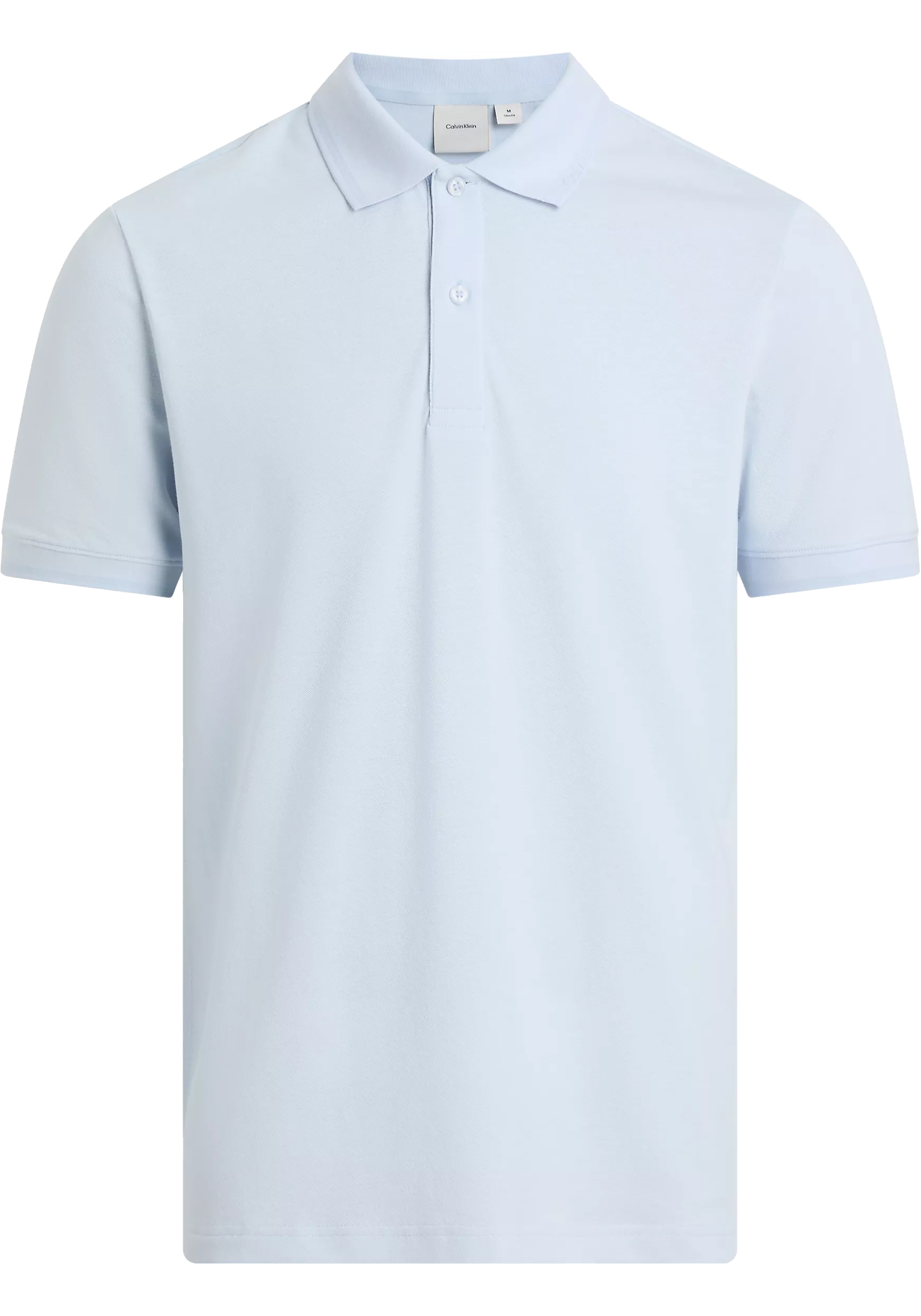 Calvin Klein Thermo Tech Pique Slim Polo, heren poloshirt, groen