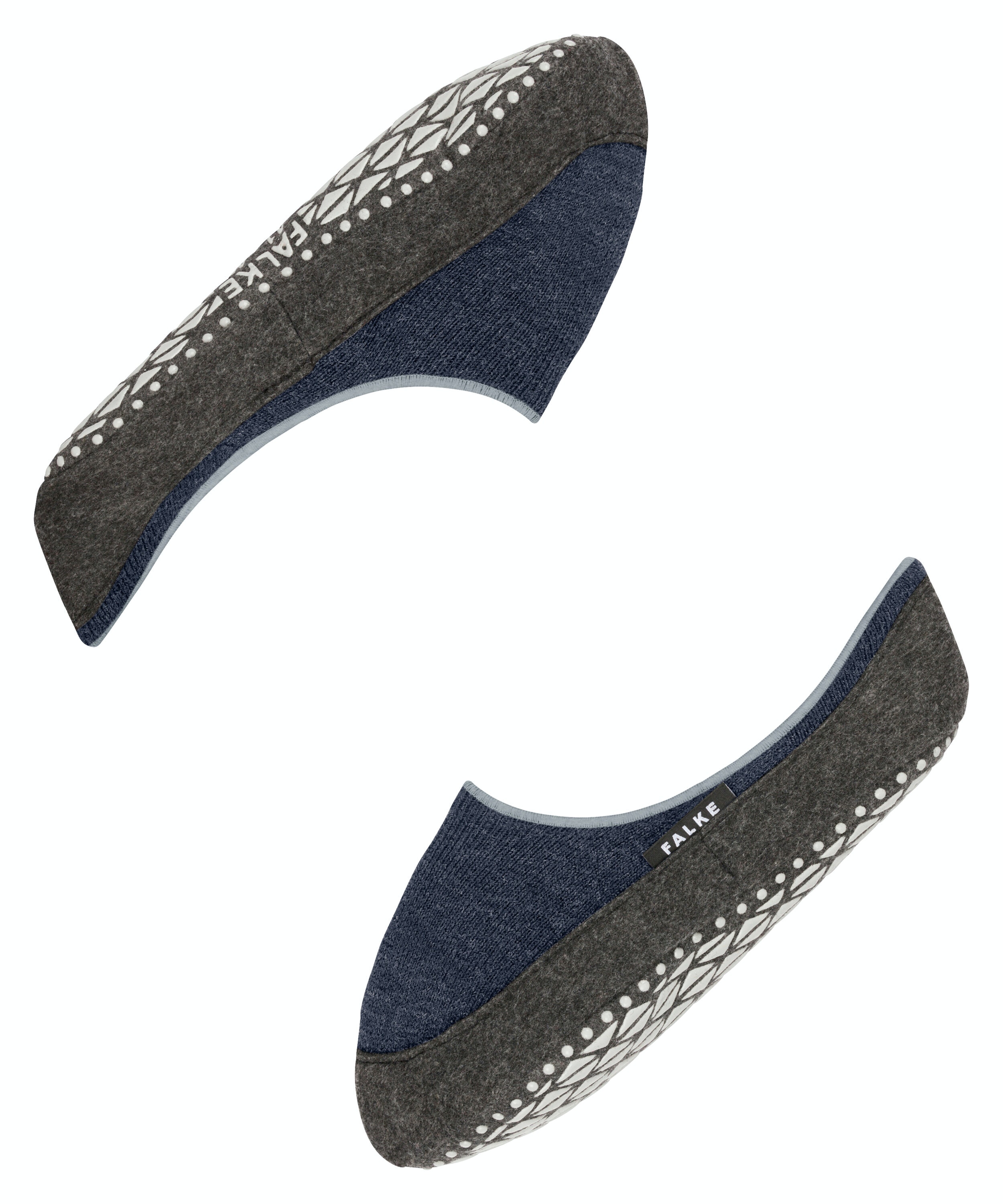 FALKE Cosyshoe huissokken (laag model), blauw (darkblue)