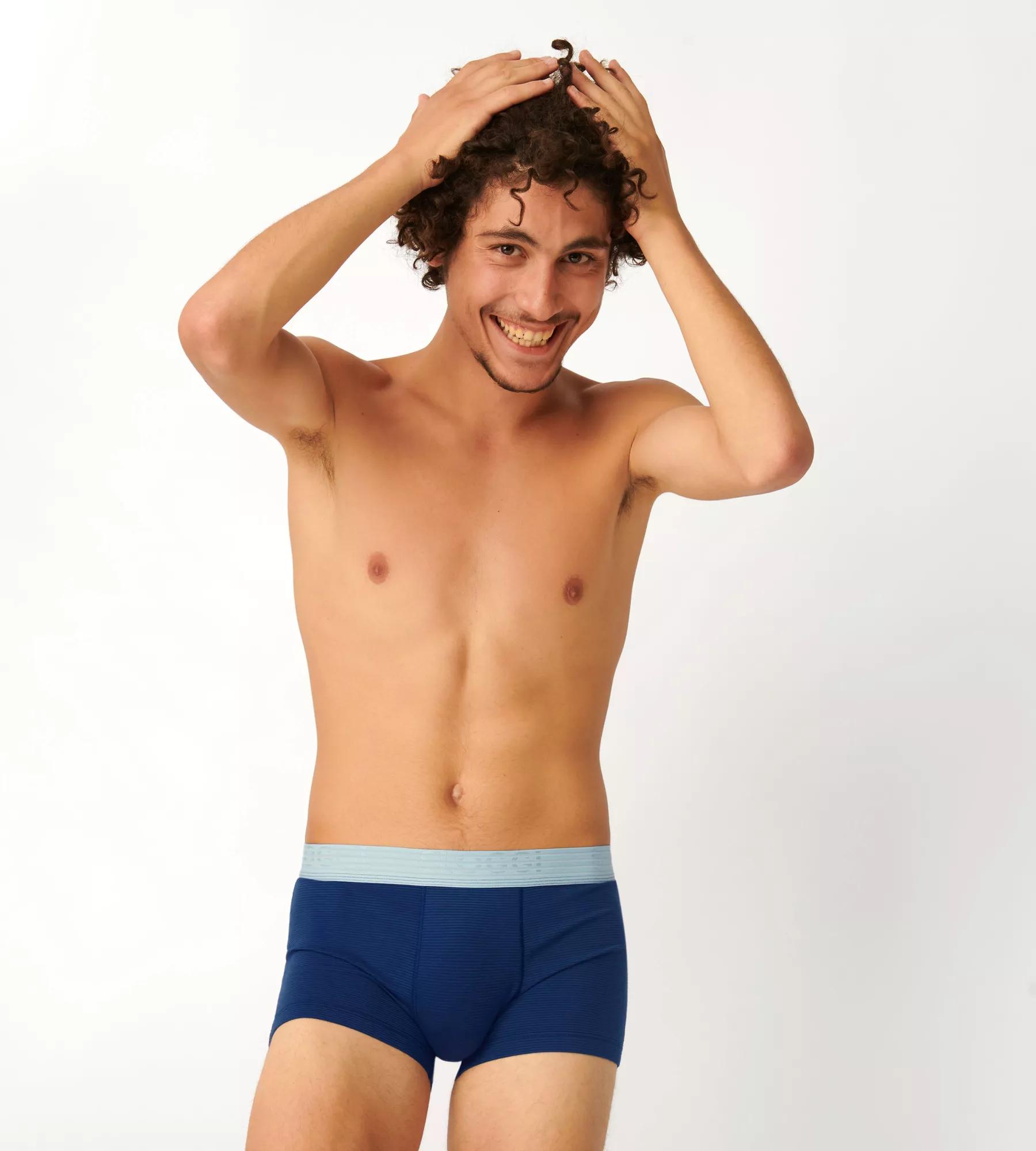 Sloggi Men EVER Cool Hipster, heren boxershort korte pijp (2-pack), blauw