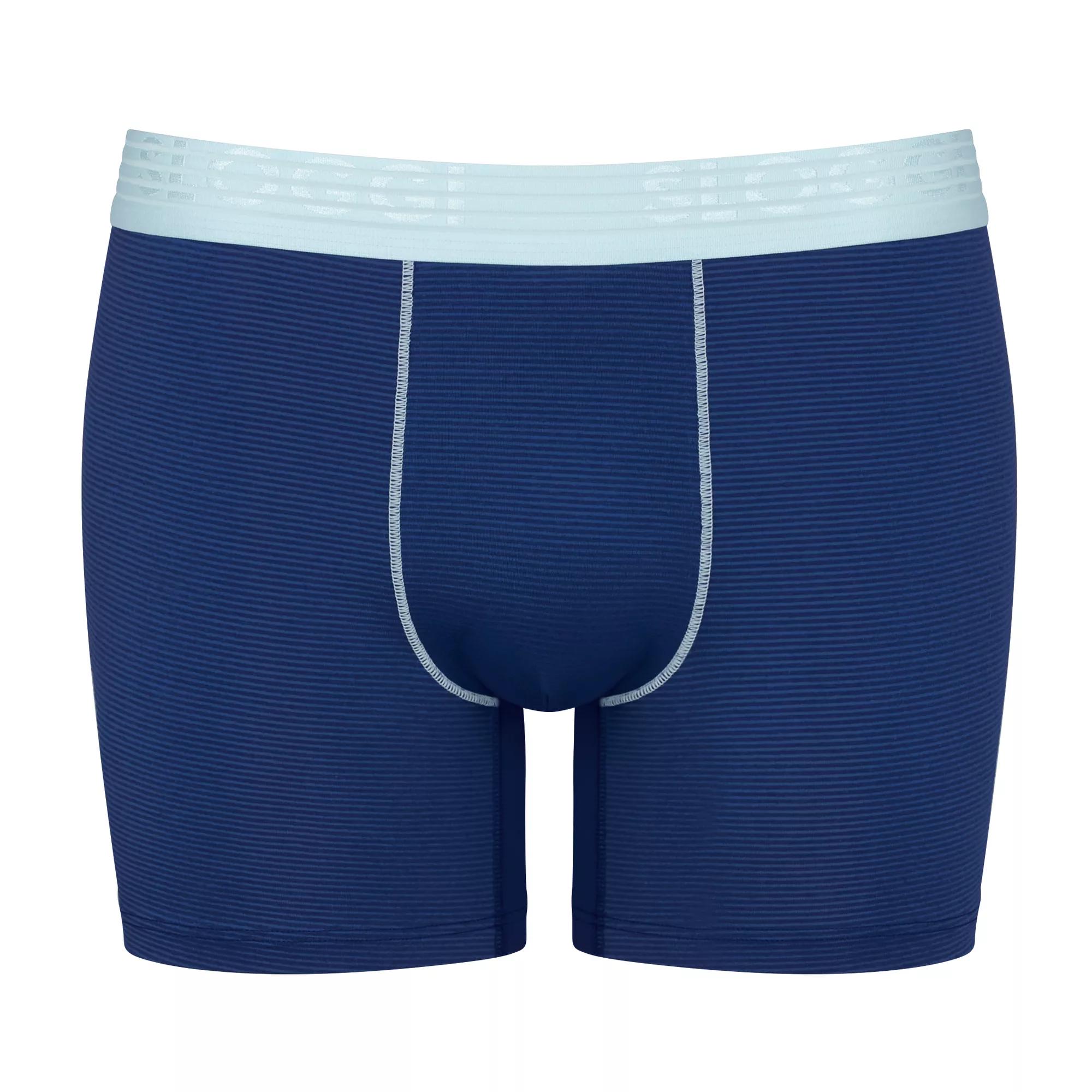 Sloggi Men EVER Cool Short, heren boxershort korte pijp (2-pack), blauw