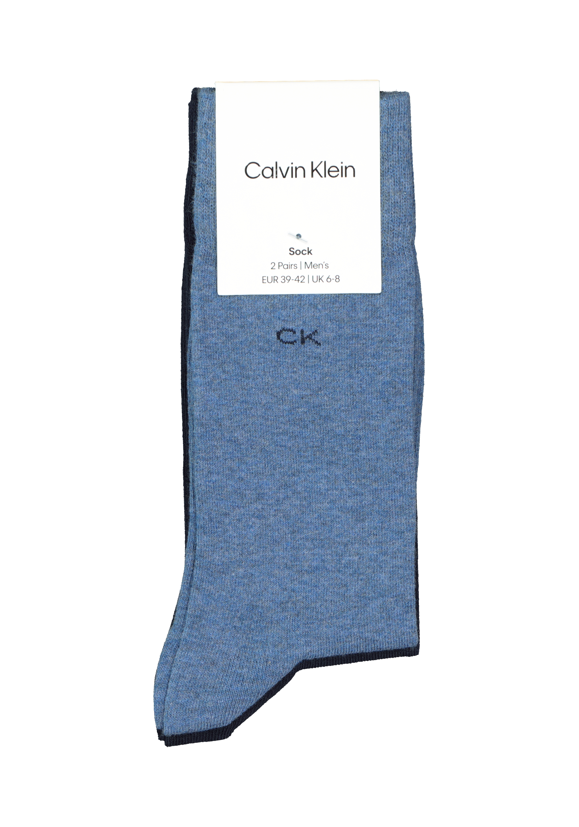 Calvin Klein herensokken Carter (2-pack), licht en donker denim