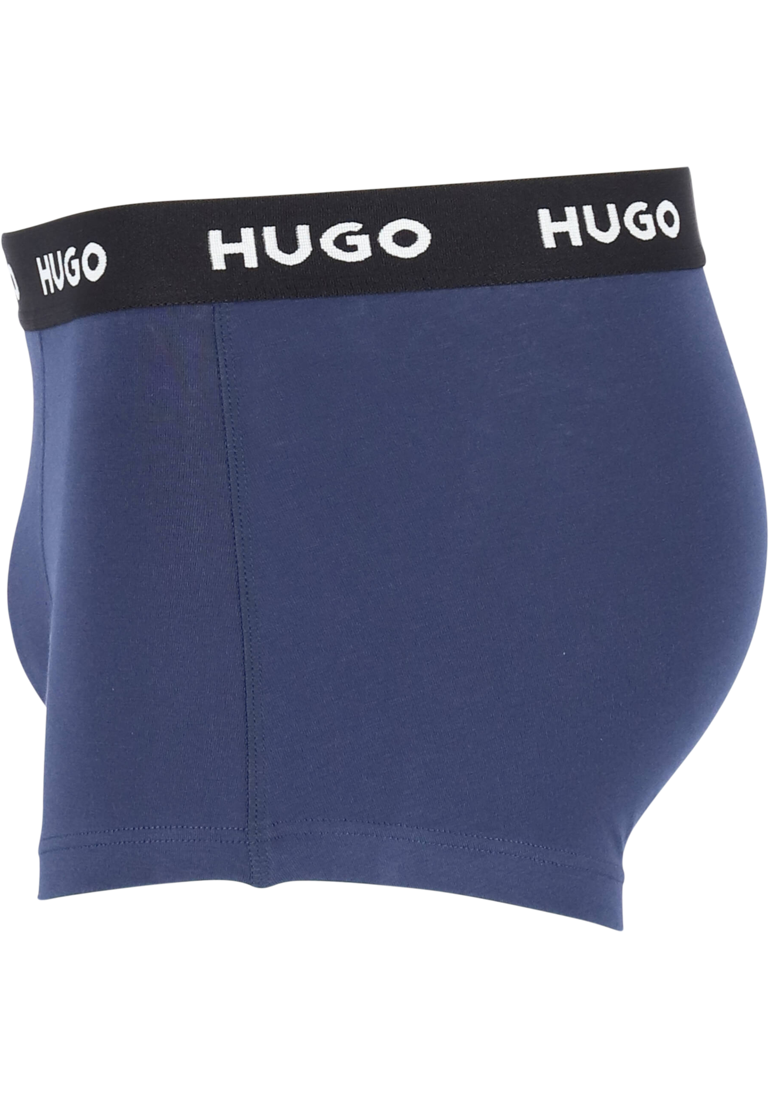 HUGO trunks (3-pack), heren boxers kort, navy