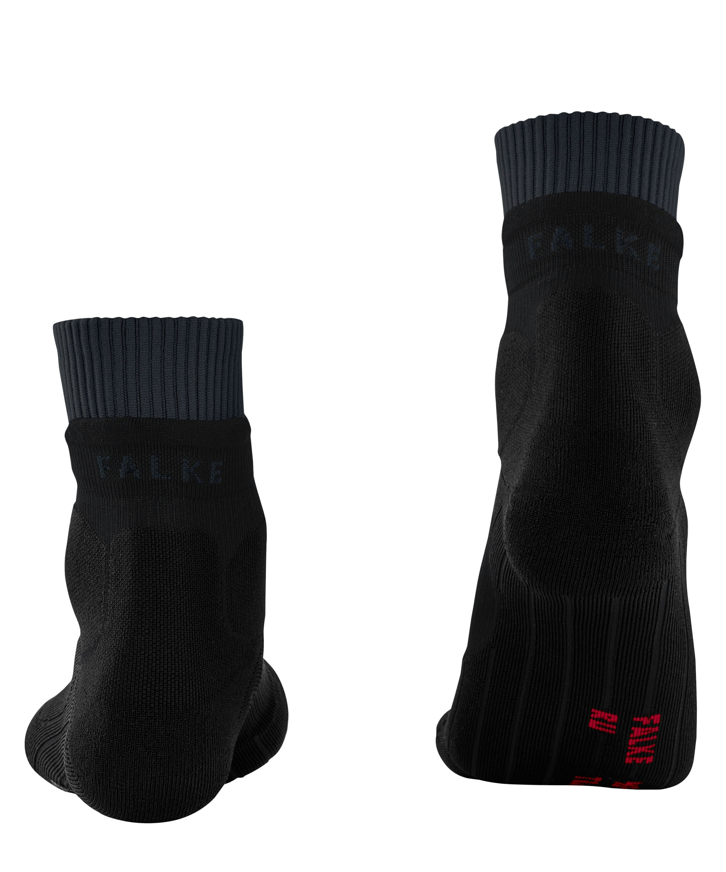 FALKE RU Trail heren running sokken, zwart (black)