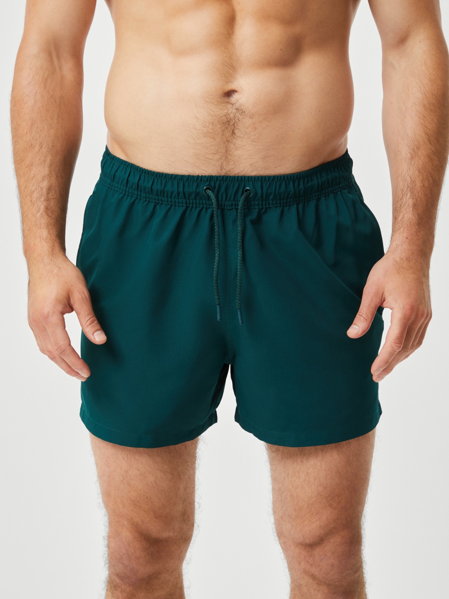 Bjorn Borg Solid Swim Shorts, heren zwembroek, groen