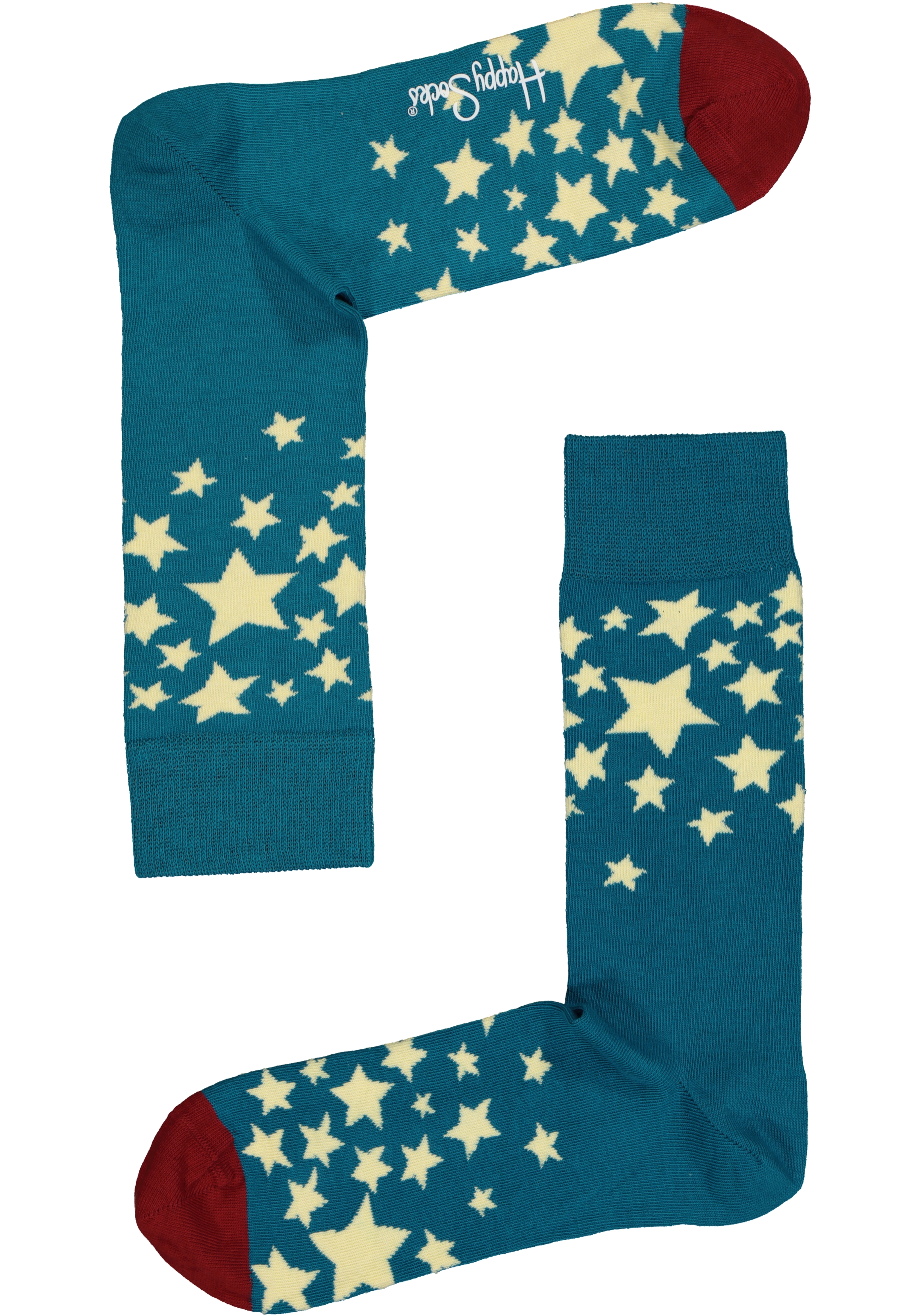 Happy Socks cadeauset, 3-pack Baby's eerste sterren (family pakket)