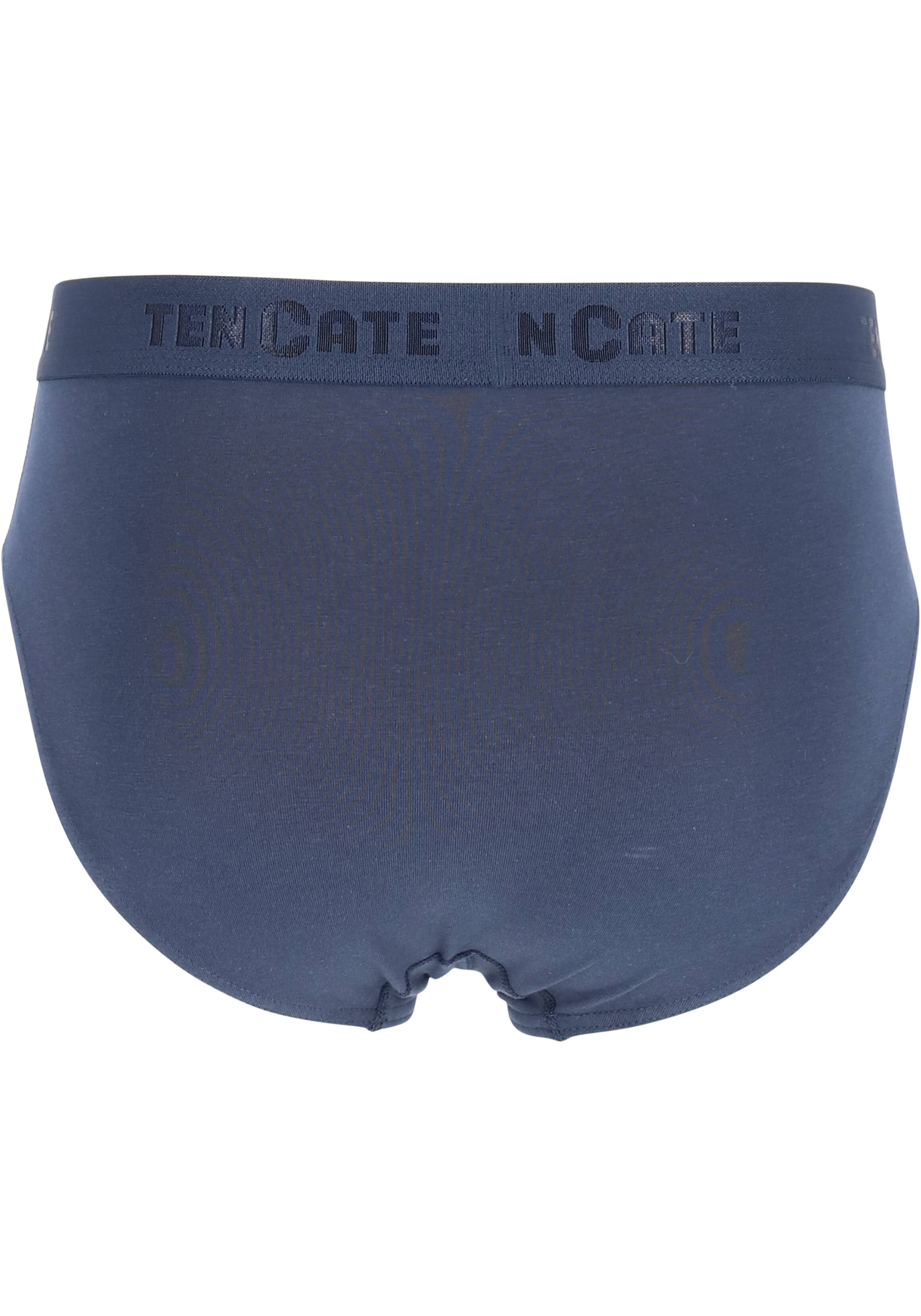 TEN CATE Basics men slip (2-pack), heren sportslips, blauw