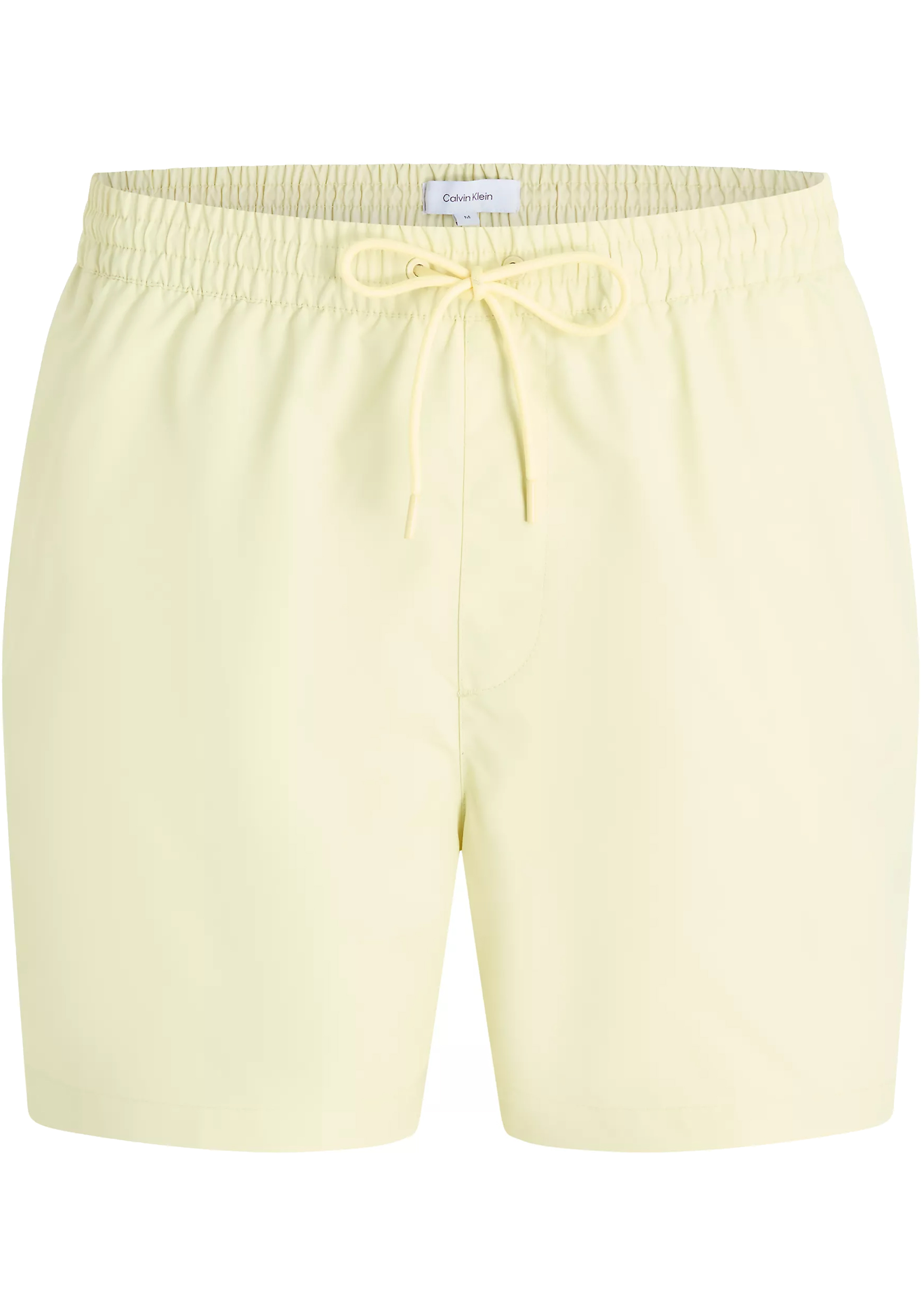 Calvin Klein Medium Drawstring swimshort, heren zwembroek, lichtgeel