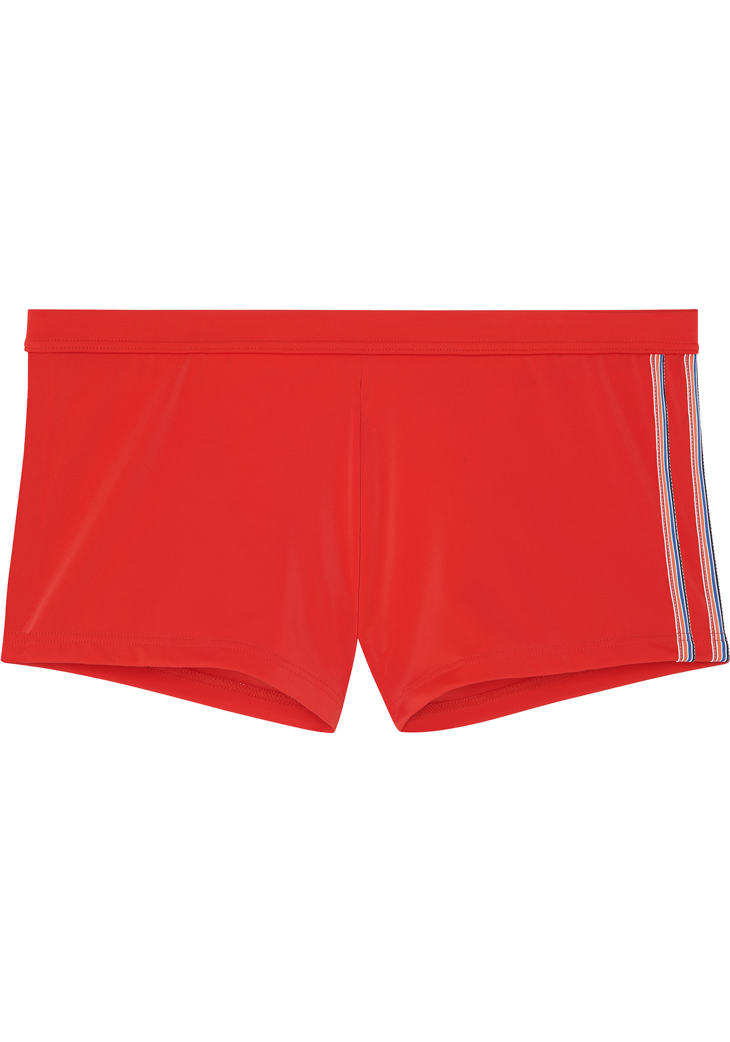 HOM Nautical cup swim shorts, heren zwembroek, rood