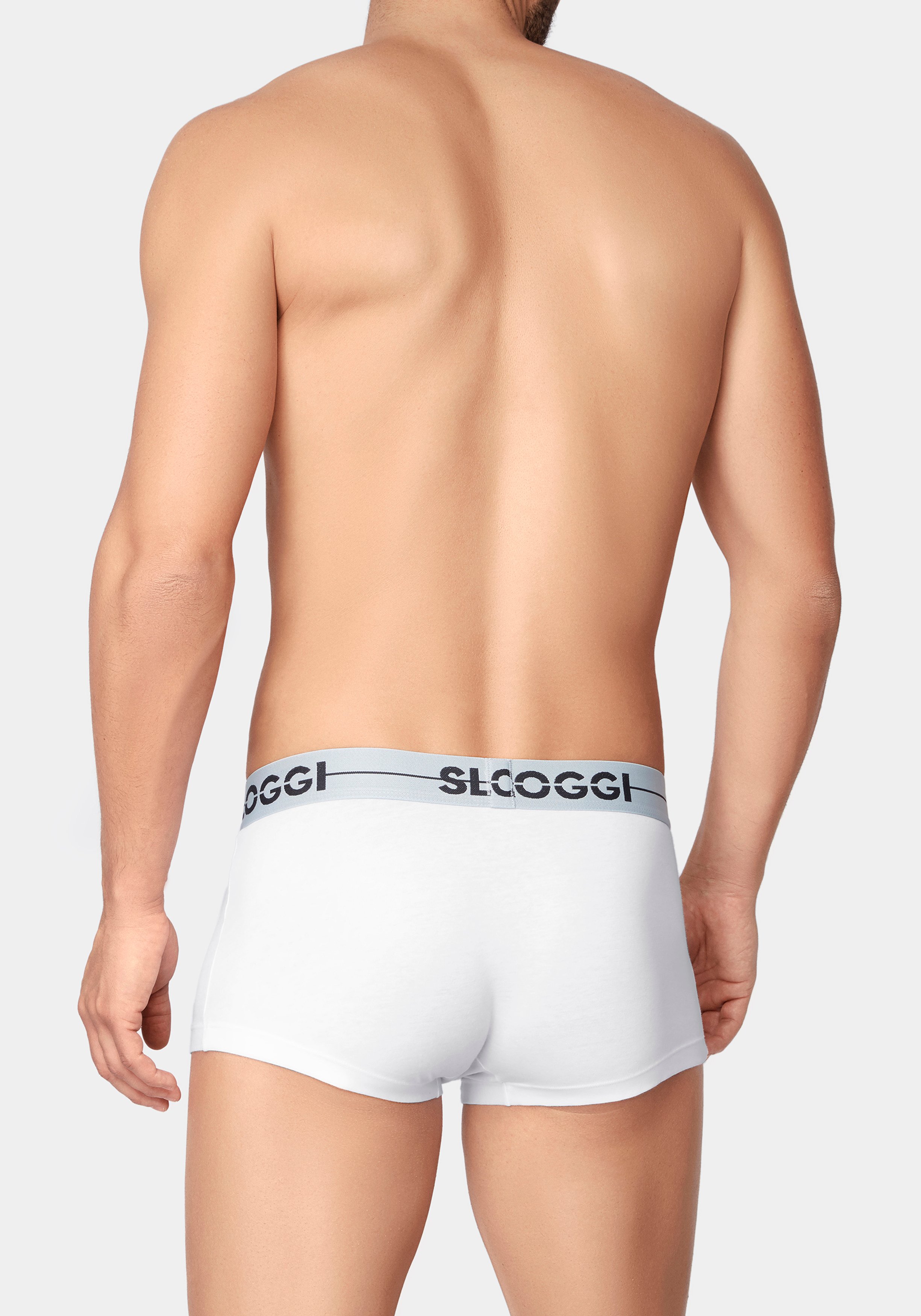 Sloggi Men GO Hipster, heren boxers (3-pack), wit