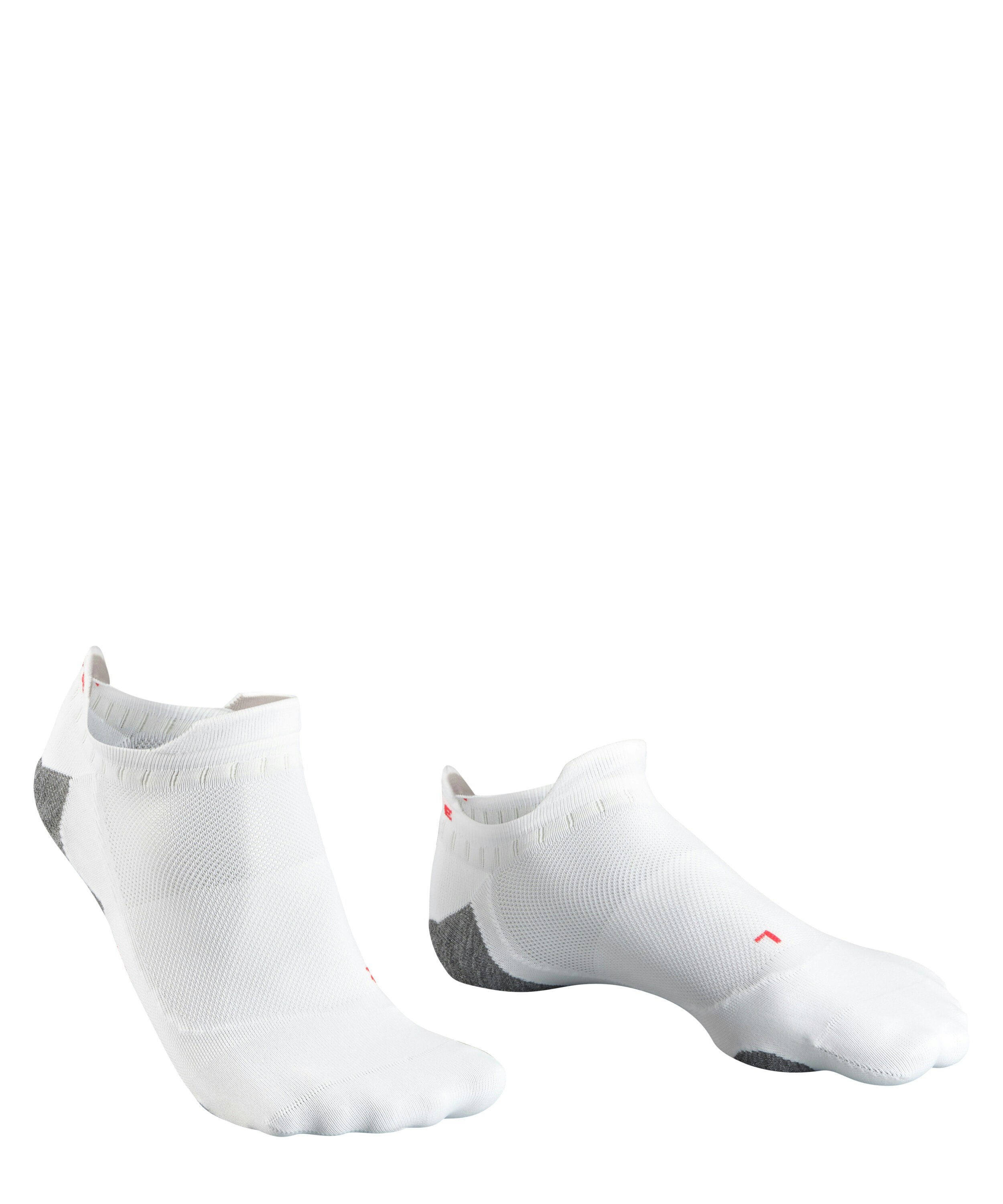 FALKE RU5 Race Invisible heren running kousenvoetjes, wit (white-mix)