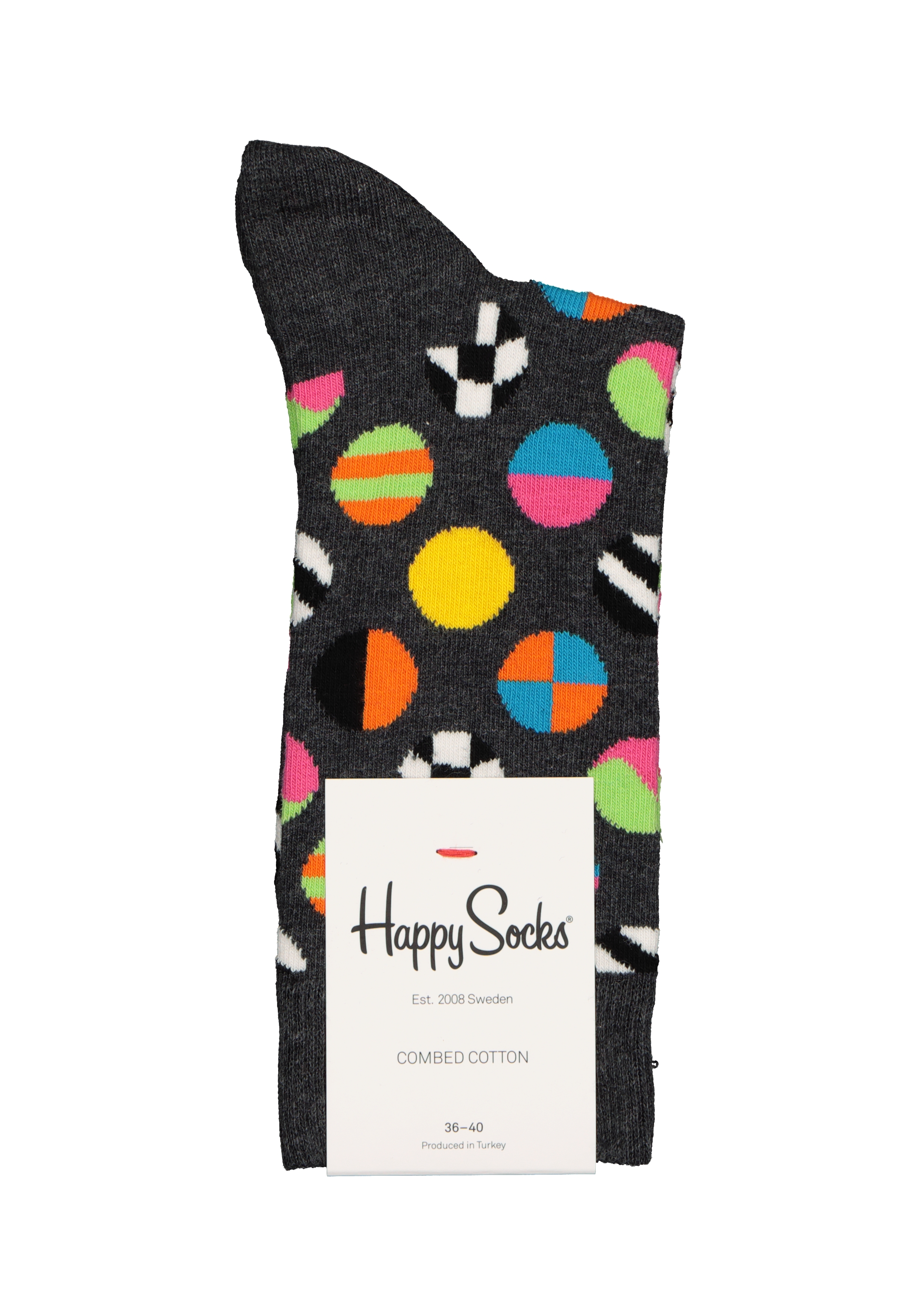 Happy Socks sokken Clashing dots