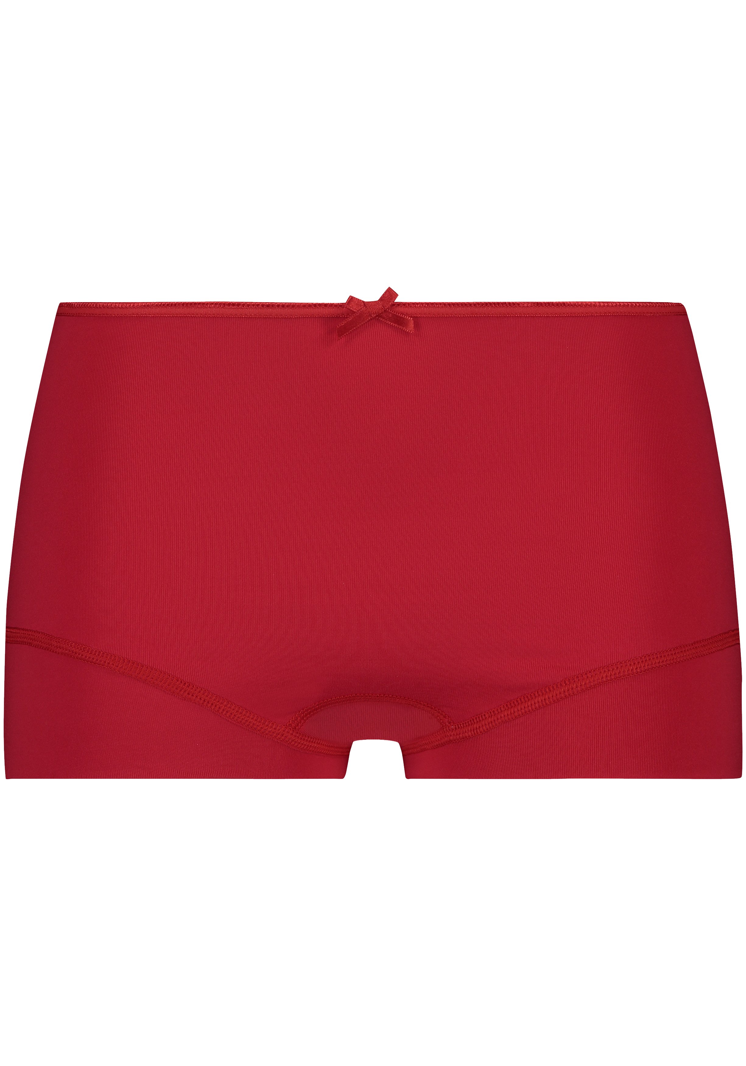 RJ Bodywear Pure Color dames short, rood