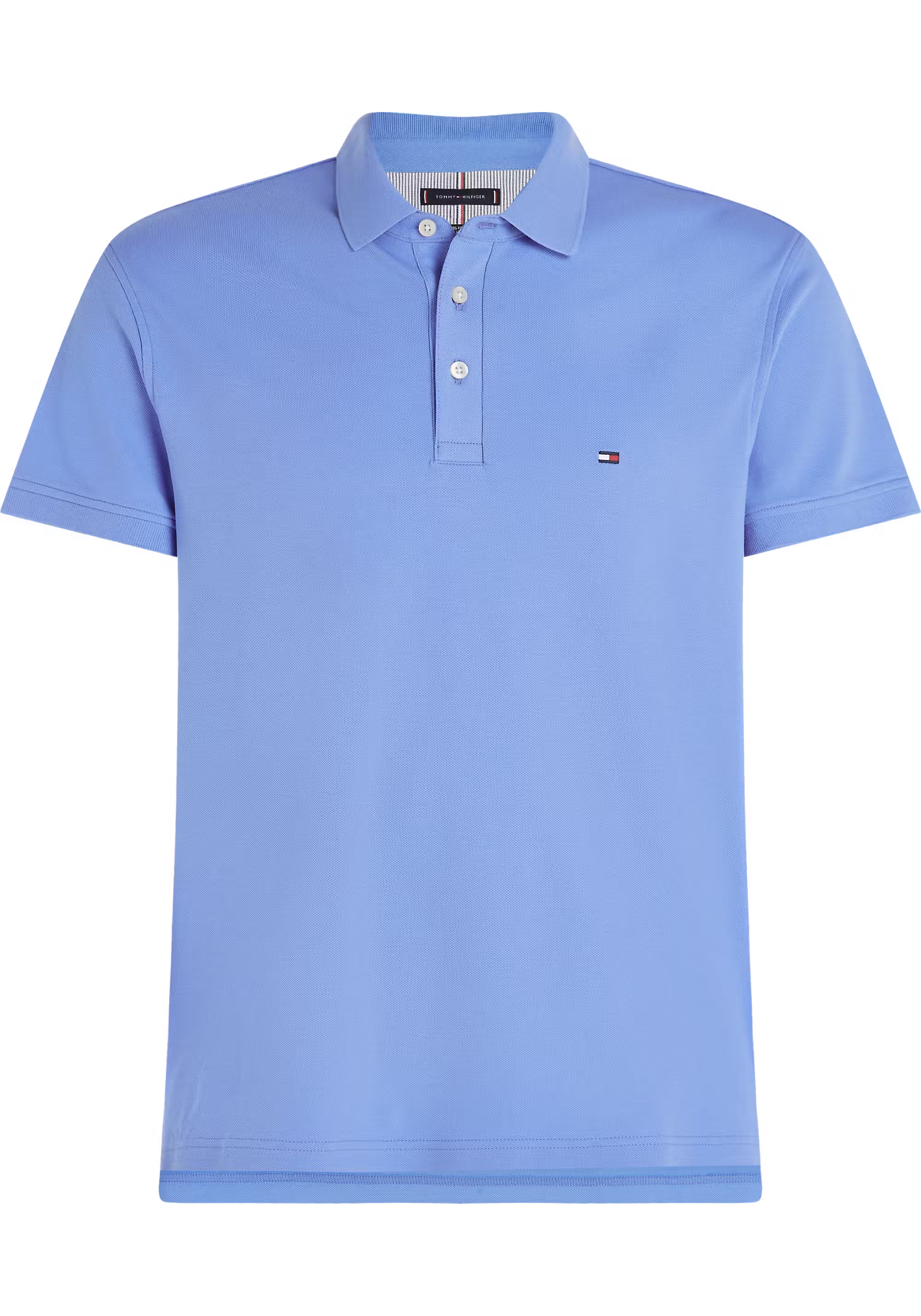 Tommy Hilfiger 1985 Slim Polo, heren poloshirt, middenblauw