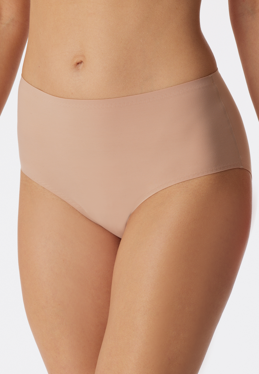 SCHIESSER Invisible Soft slip (1-pack), dames maxislip microvezel ahorn