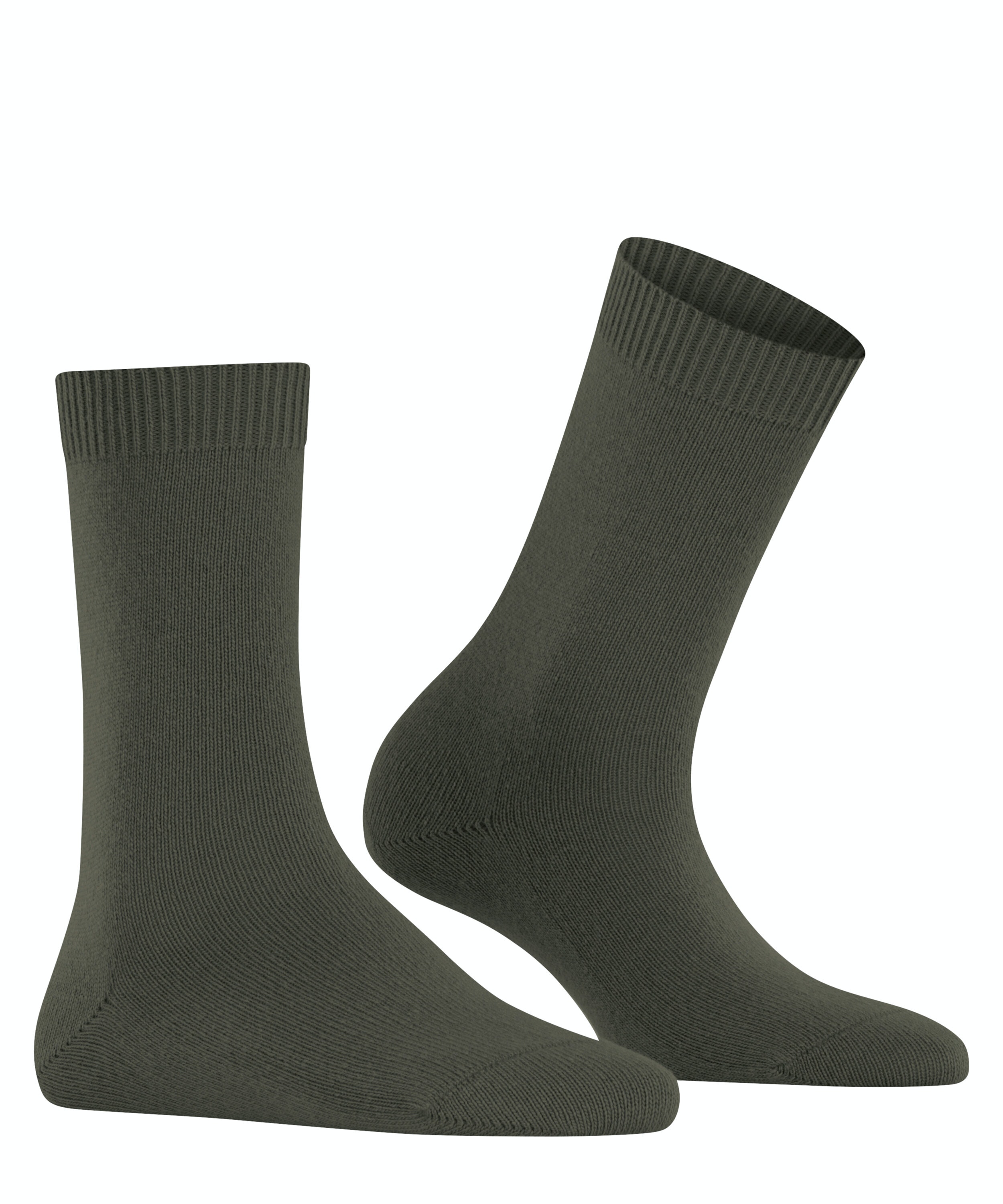 FALKE Cosy Wool damessokken, olijfgroen (military)