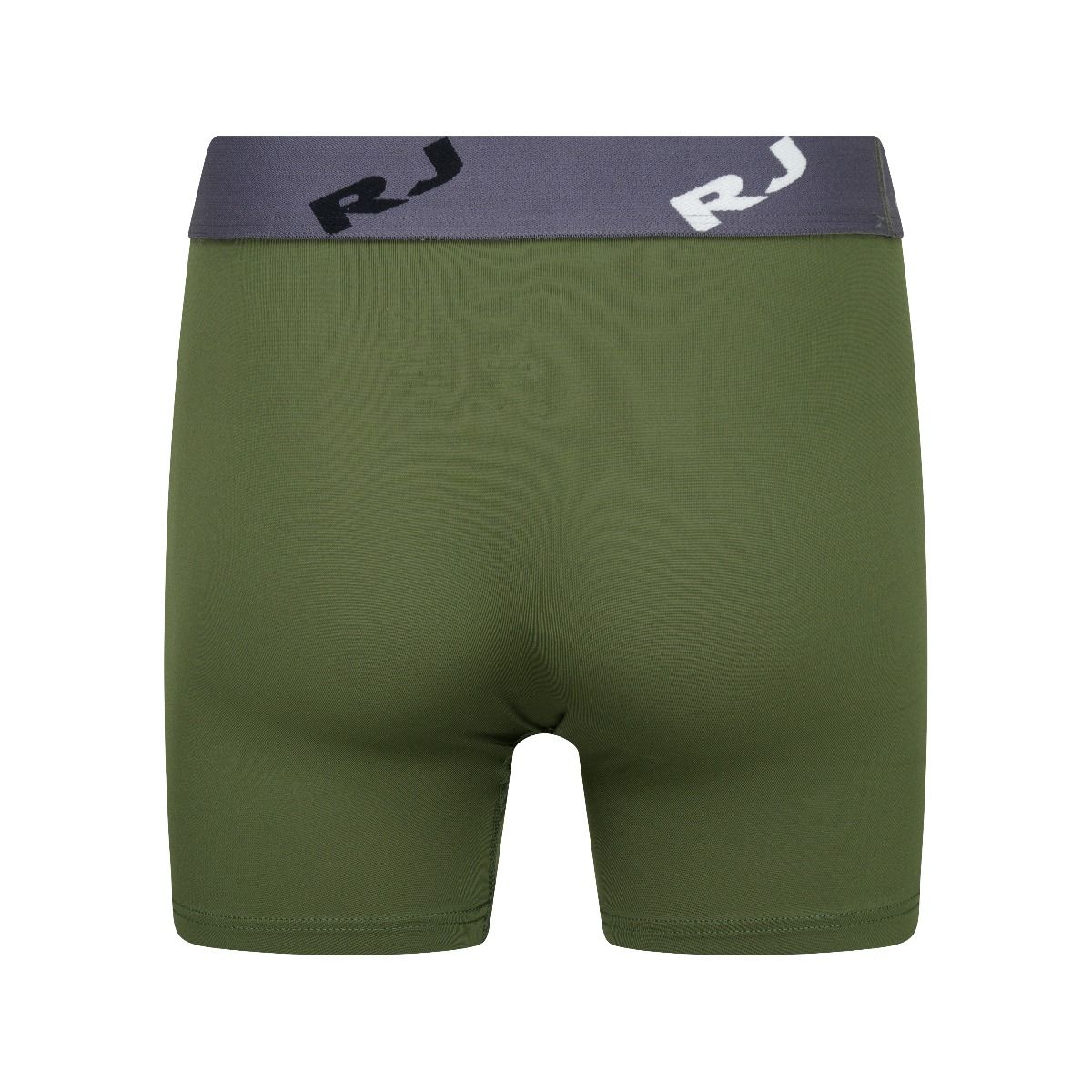 RJ Bodywear Pure Color boxer (1-pack), heren boxer lang, donkergroen