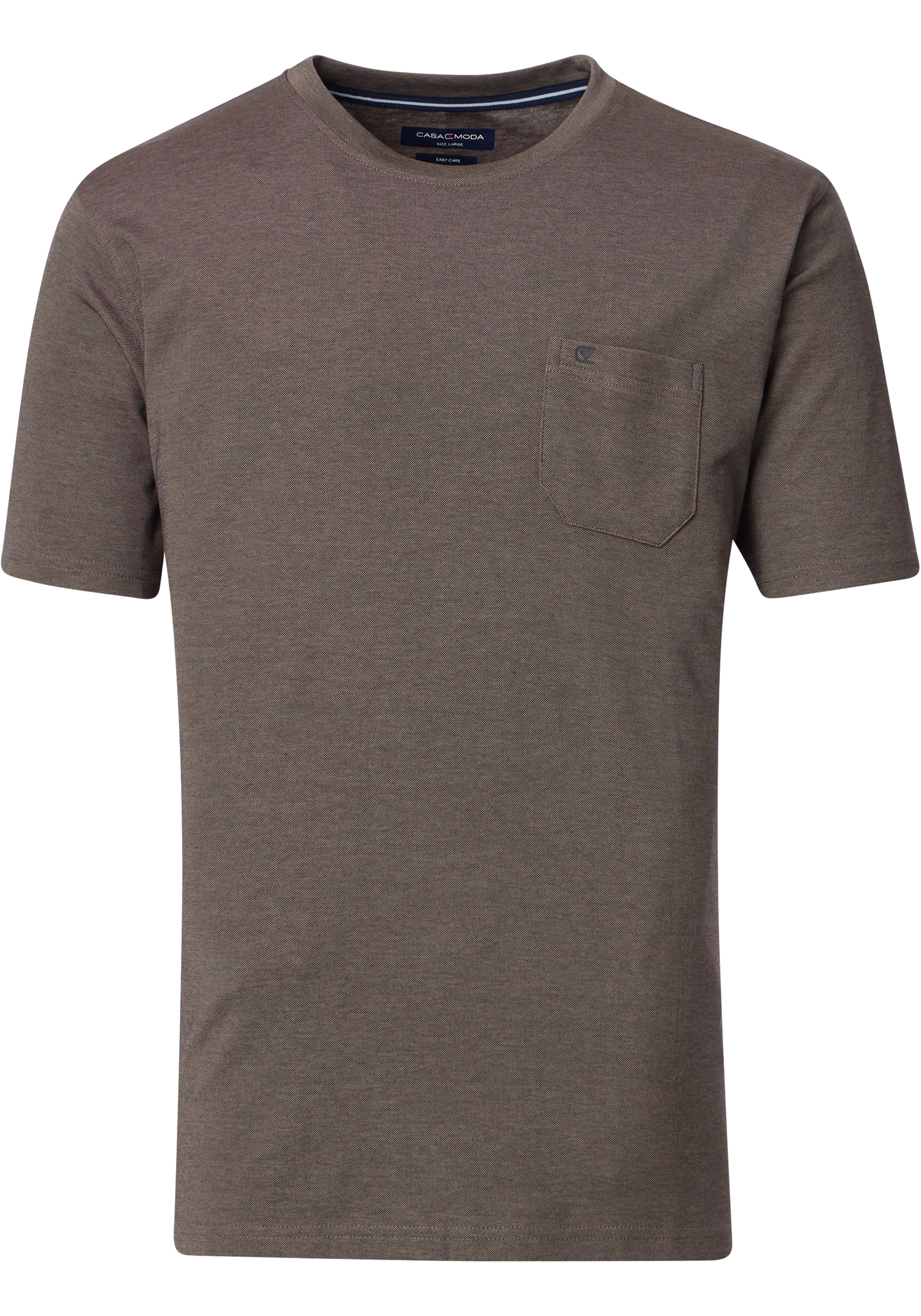 CASA MODA comfort fit heren T-shirt, beige