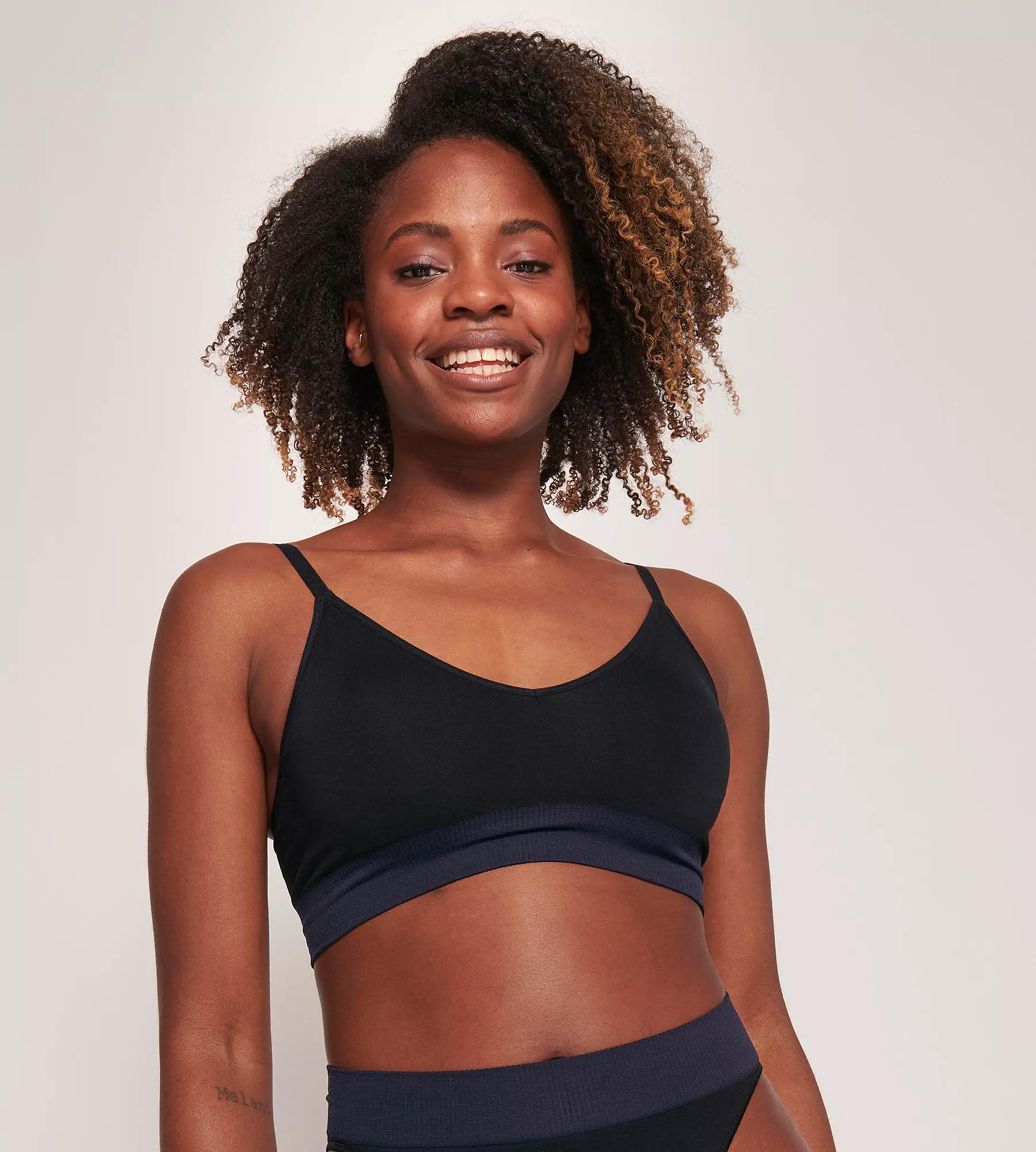 Sloggi Women EVER Infused Aloe Bralette, bralette, zwart