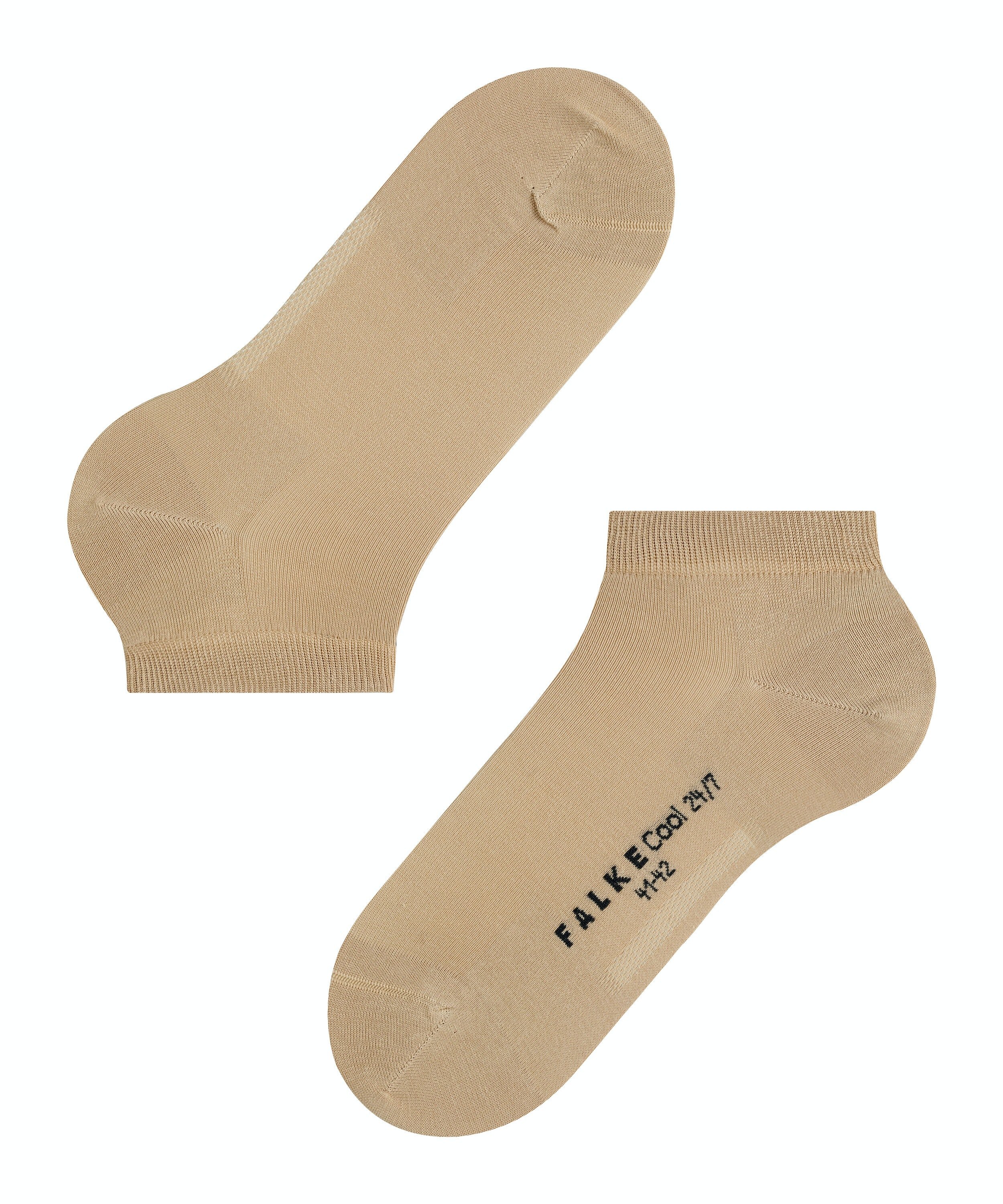 FALKE Cool 24/7 heren enkelsokken, beige (sand)