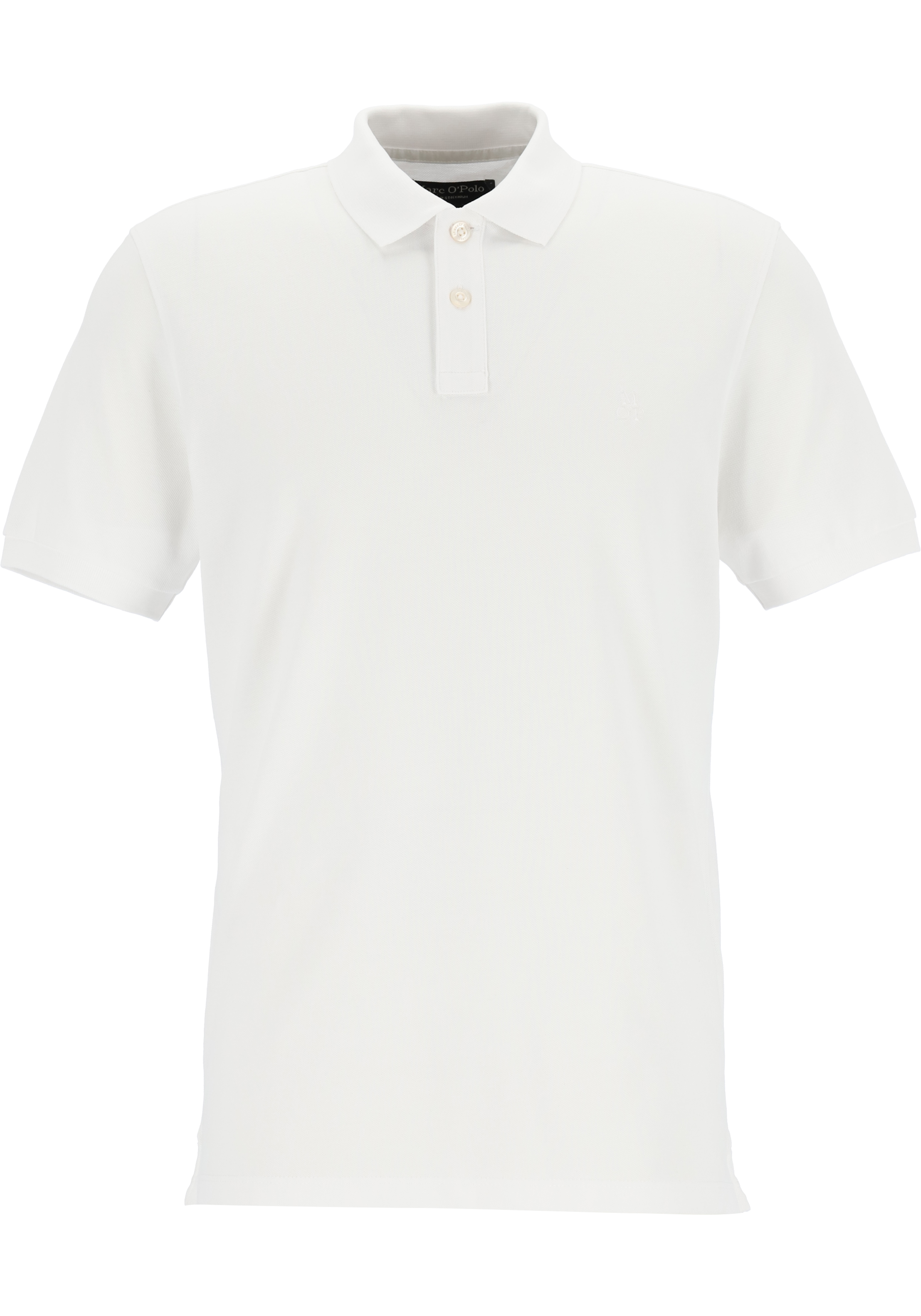 Marc O'Polo regular fit polo, heren poloshirt, wit