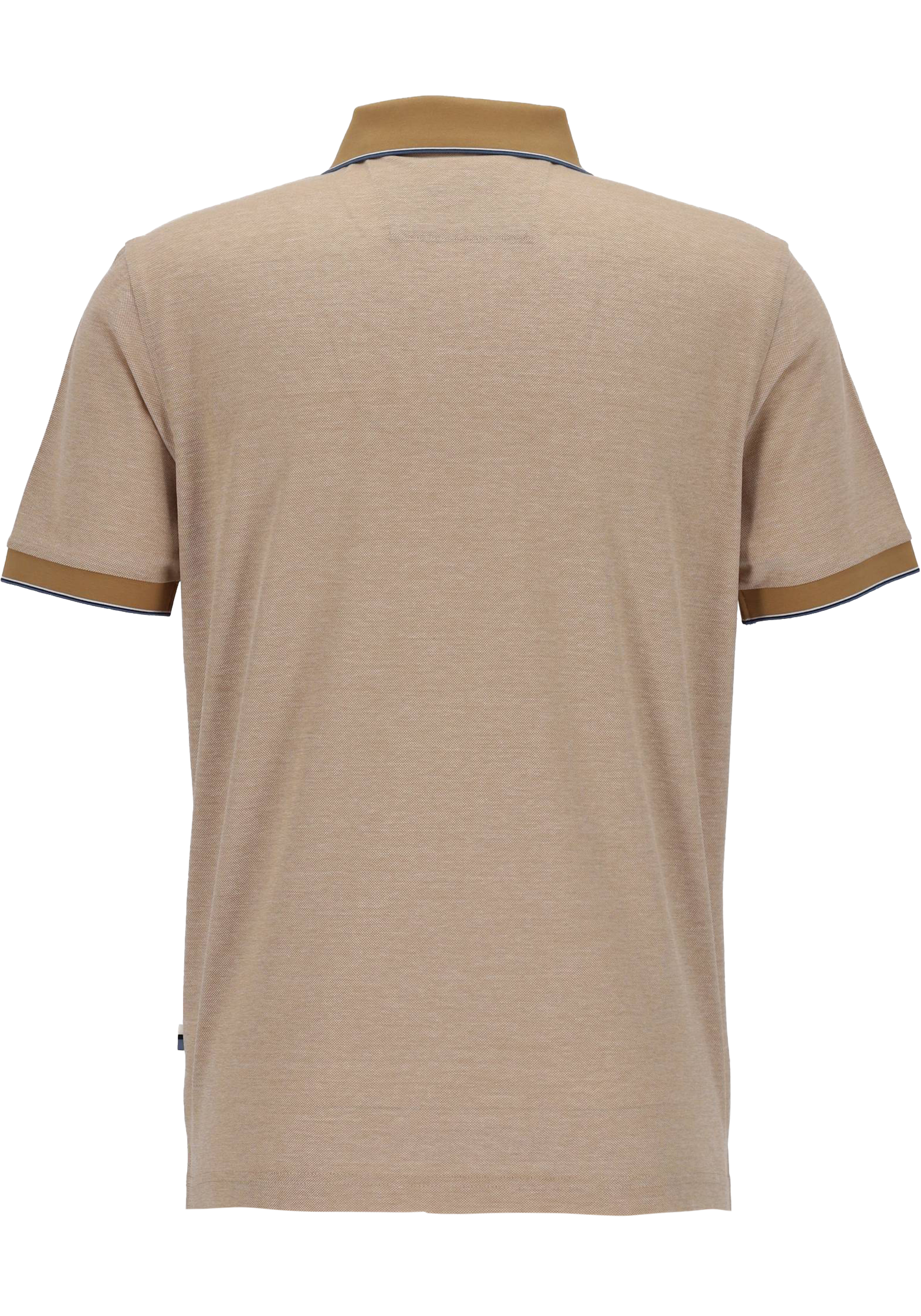 OLYMP Polo Casual, modern fit polo, caramel