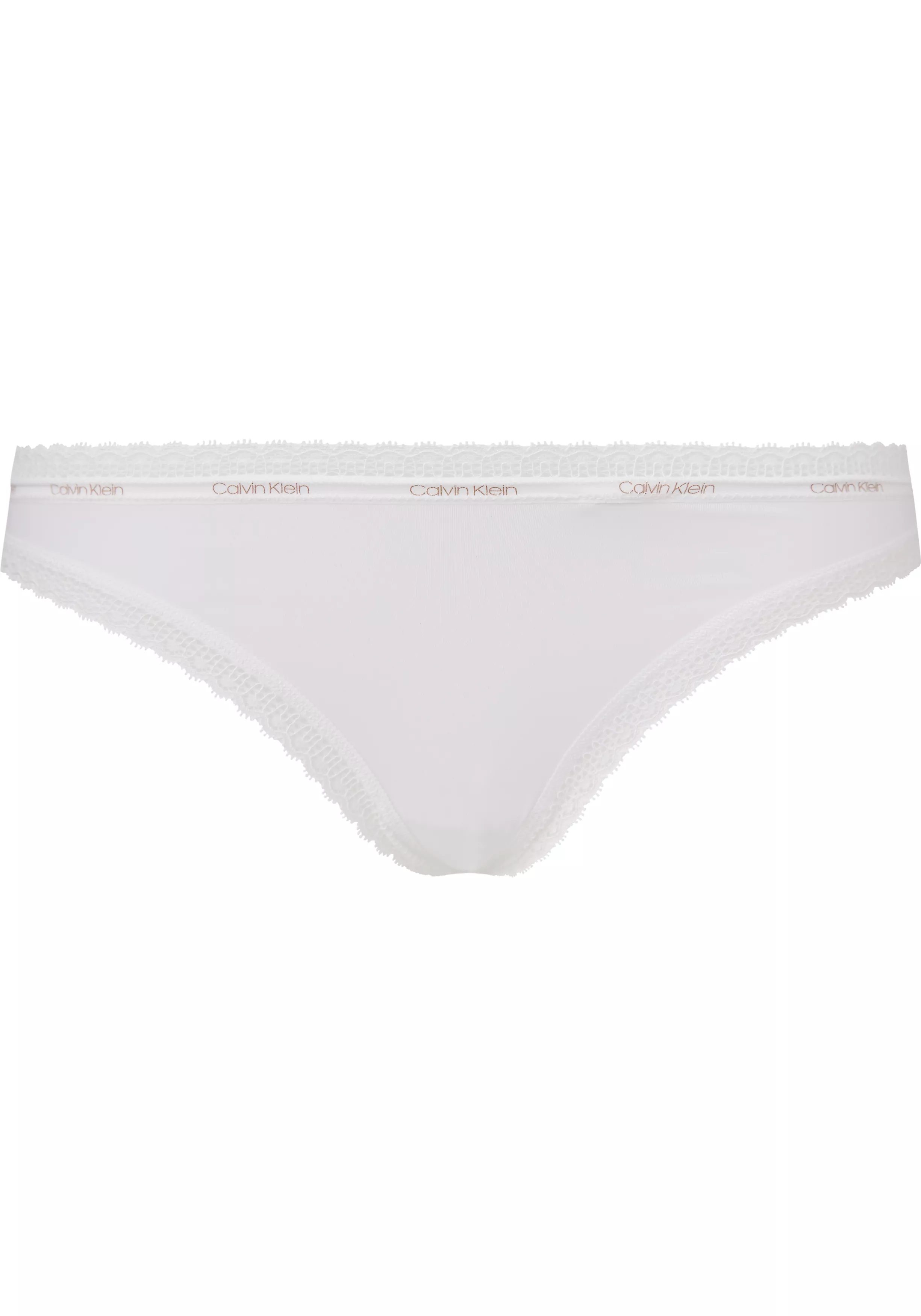 Calvin Klein dames thong (1-pack), string, wit