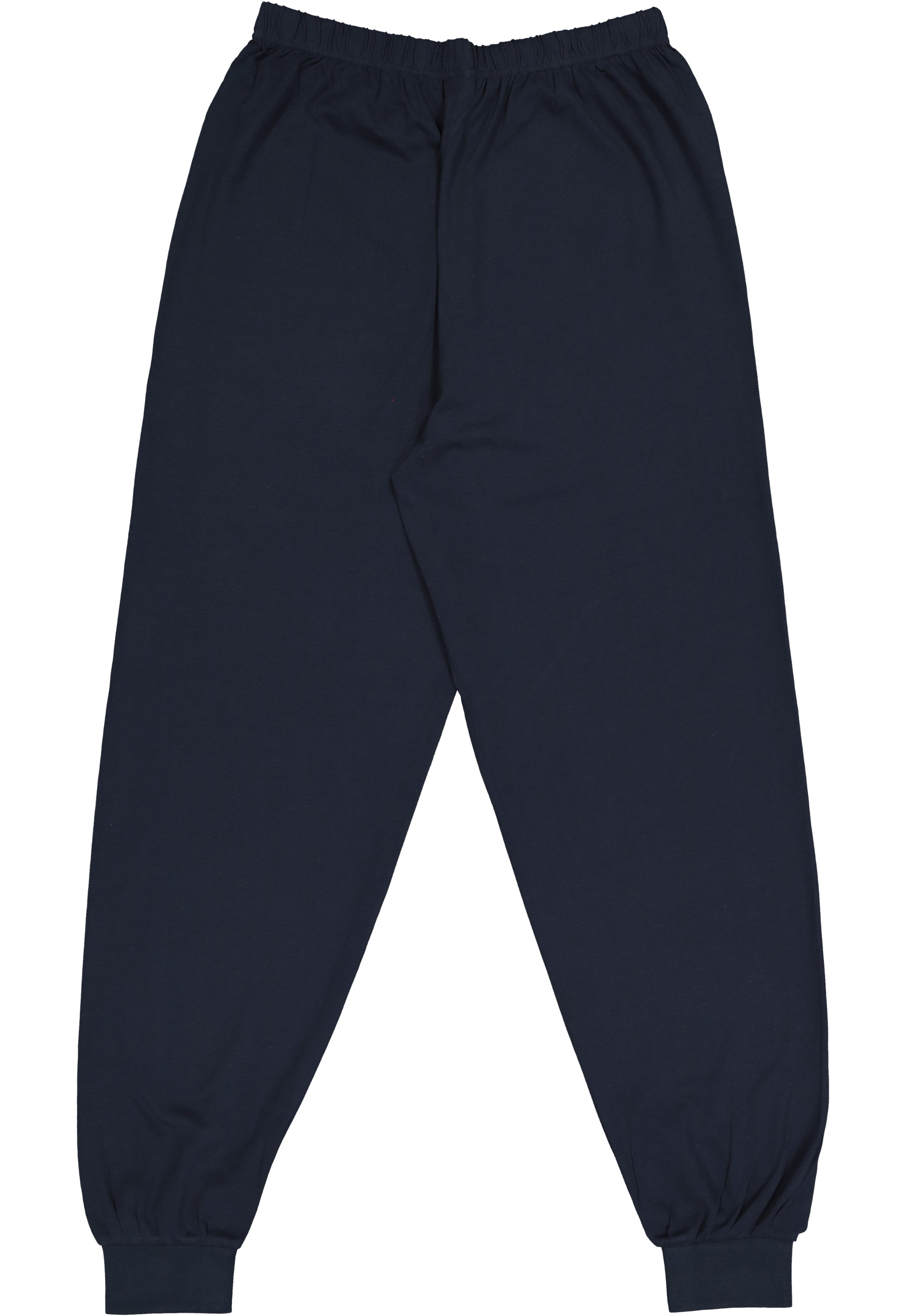 Gotzburg heren pyjama, blauw met lichtblauw en wit dessin