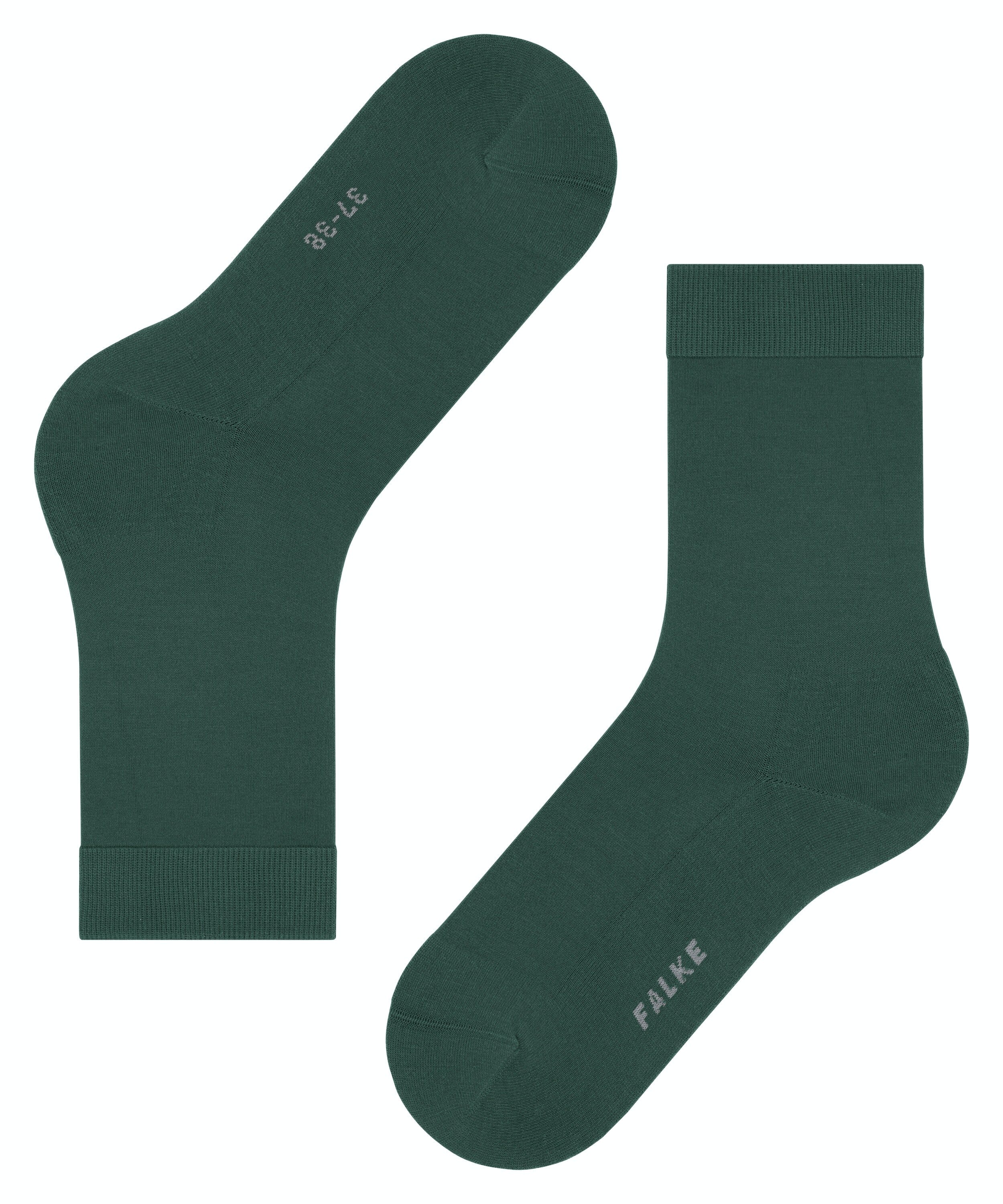 FALKE ClimaWool damessokken, groen (hunter green)