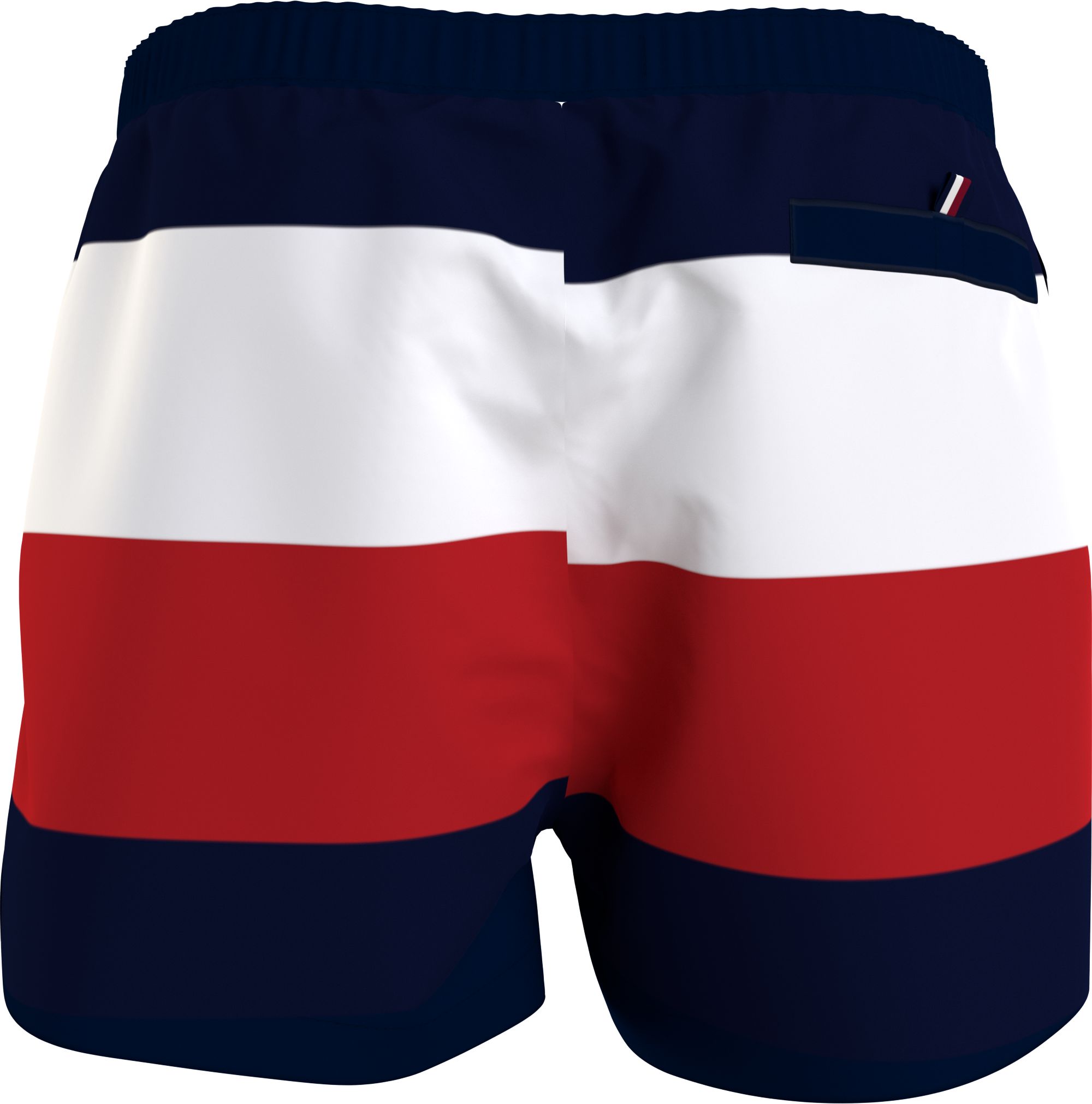 Tommy Hilfiger Medium Drawstring swimshort, heren zwembroek, blauw gestreept