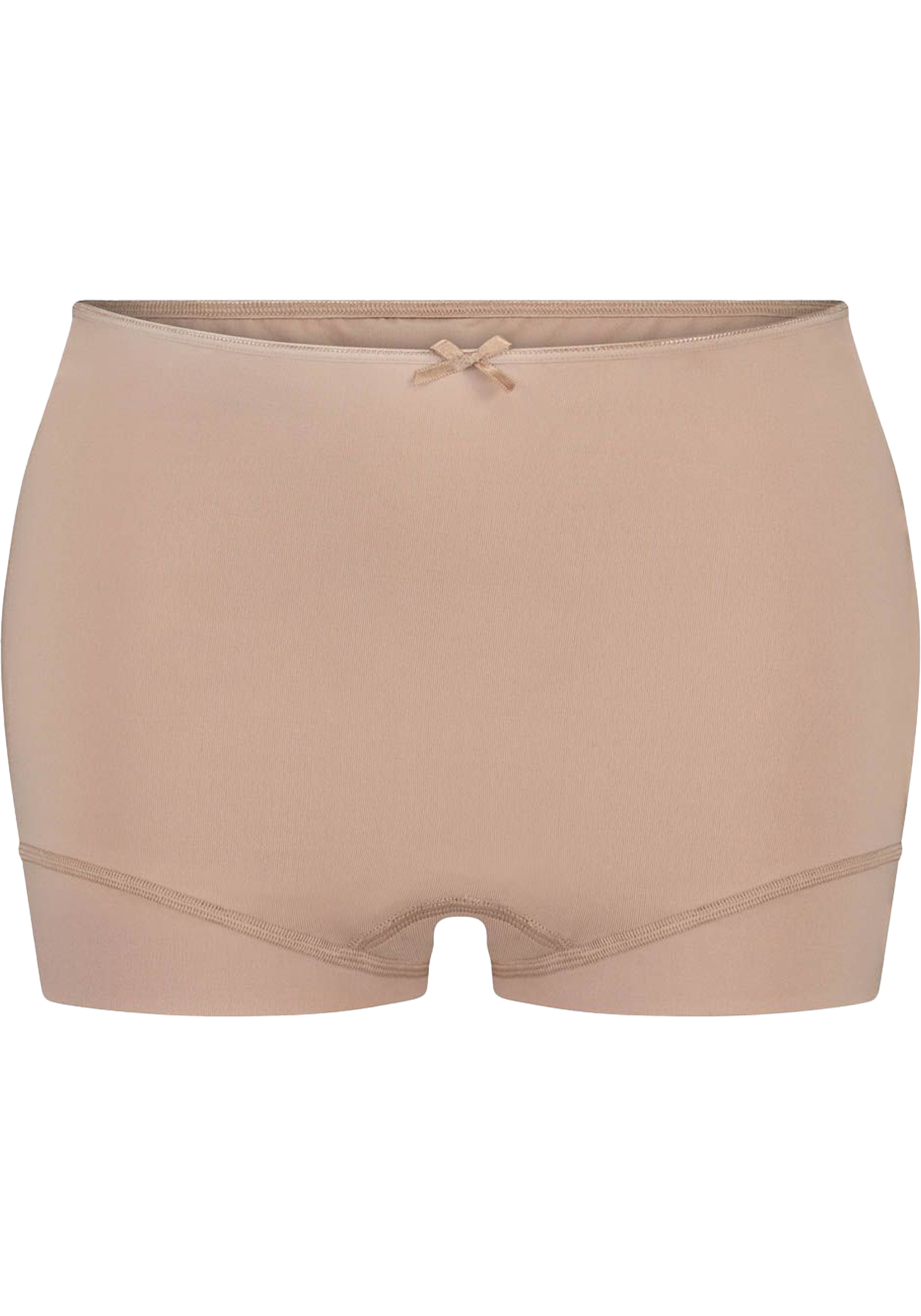 RJ Bodywear Pure Color dames short extra hoog (1-pack), lichtbruin