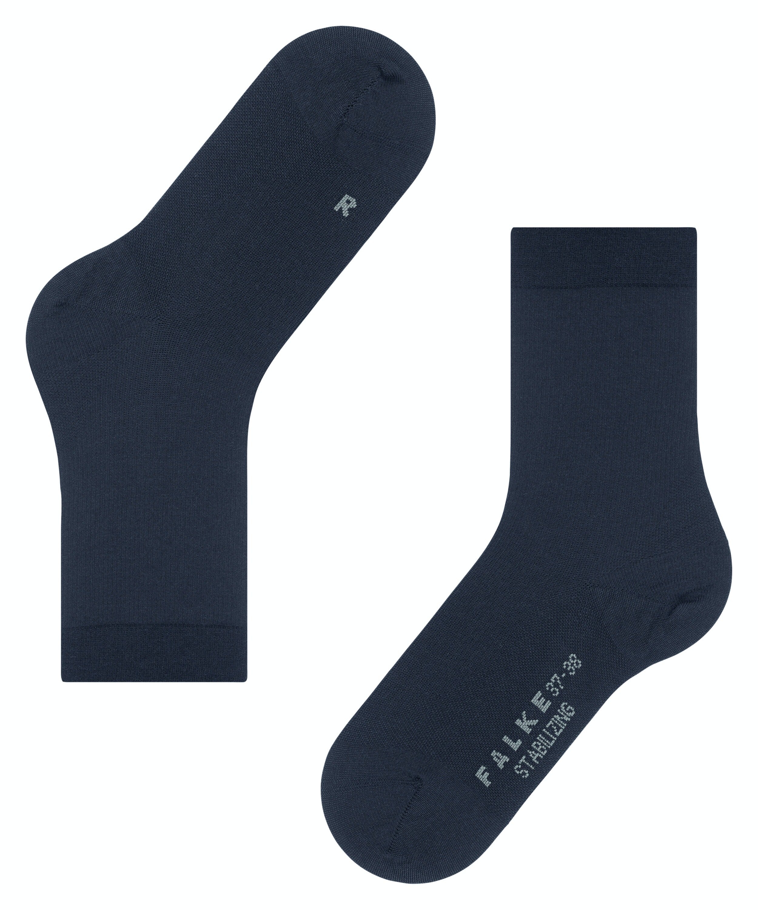 FALKE Stabilizing Wool Everyday damessokken, blauw (space blue)