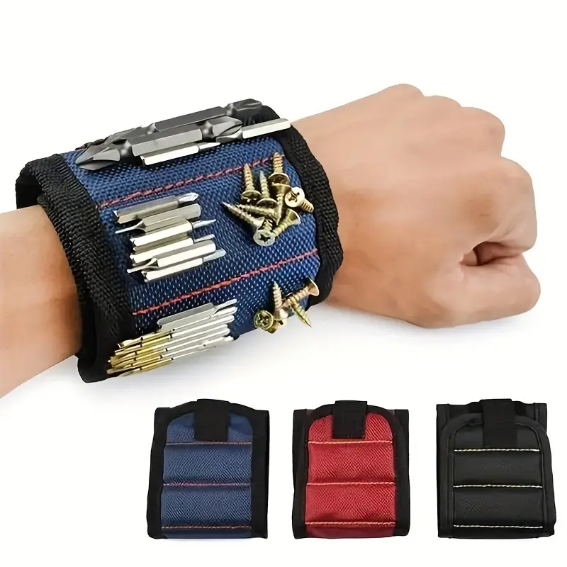 Klus cadeauset, magnetische polsband met multi tool pen in cadeauverpakking