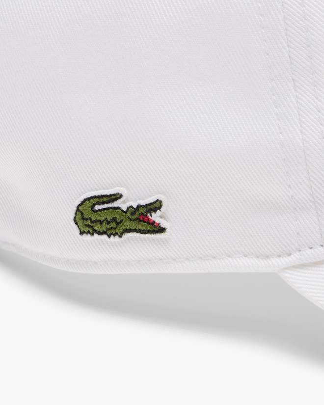 Lacoste cap, unisex pet, wit