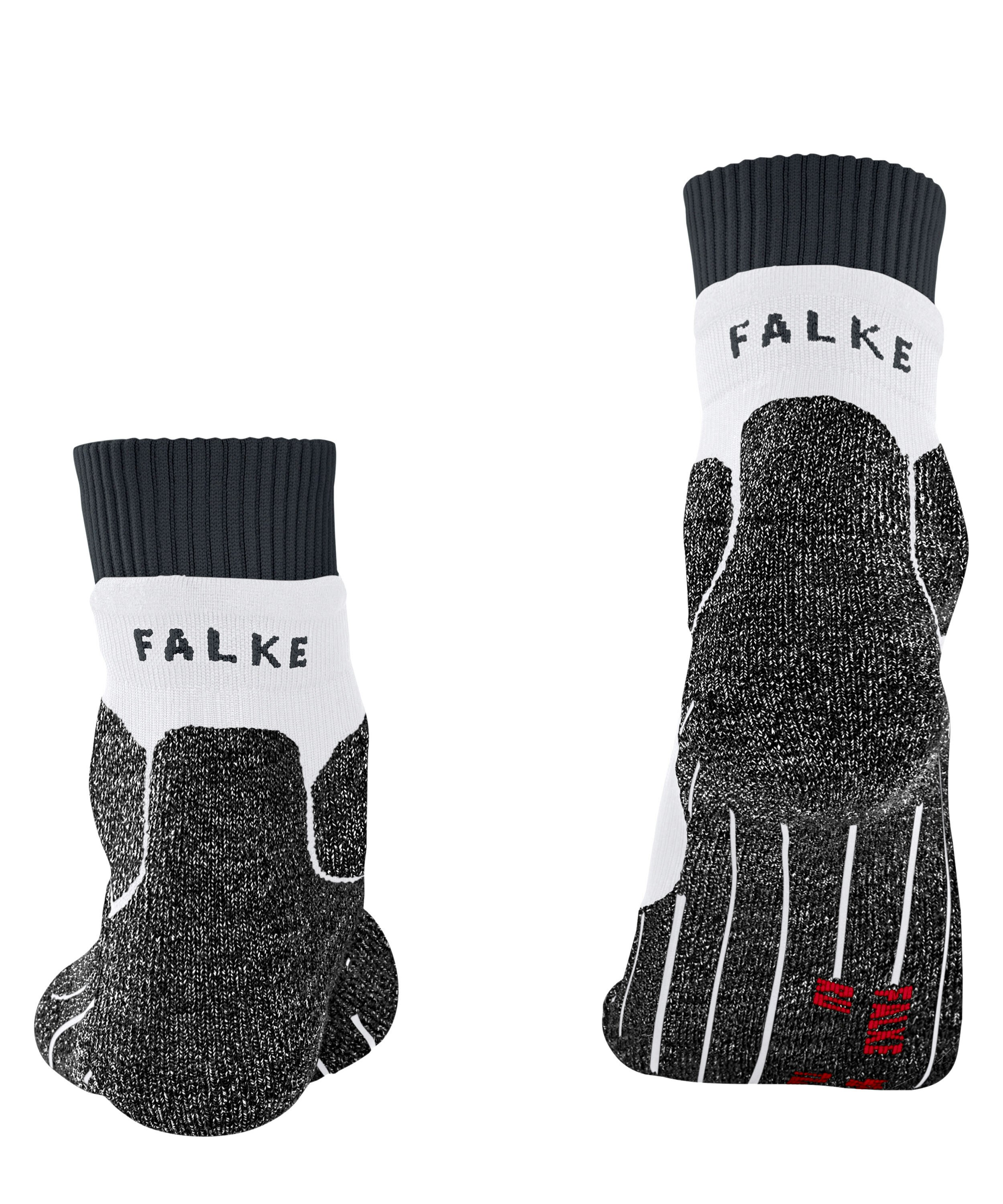 FALKE RU Trail heren running sokken, wit (white)