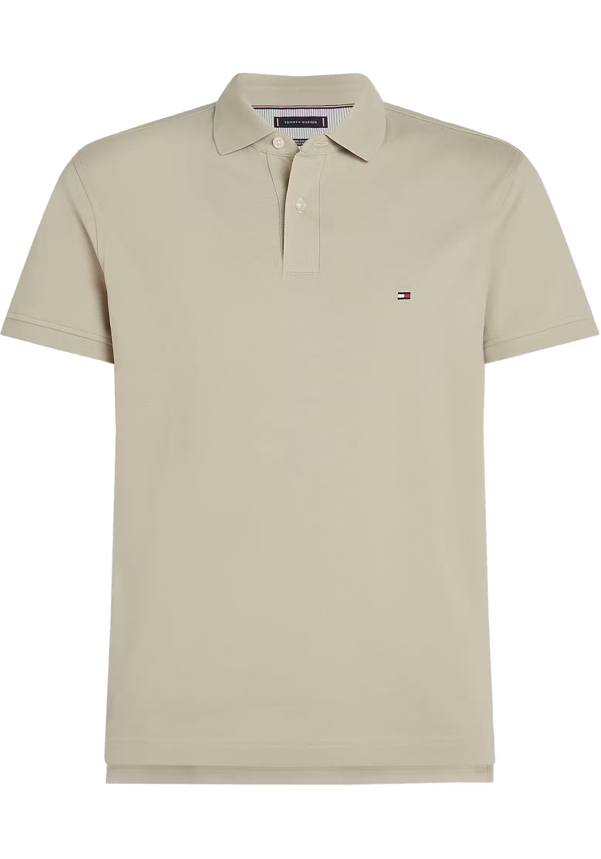 Tommy Hilfiger 1985 Regular Polo, heren poloshirt, beige