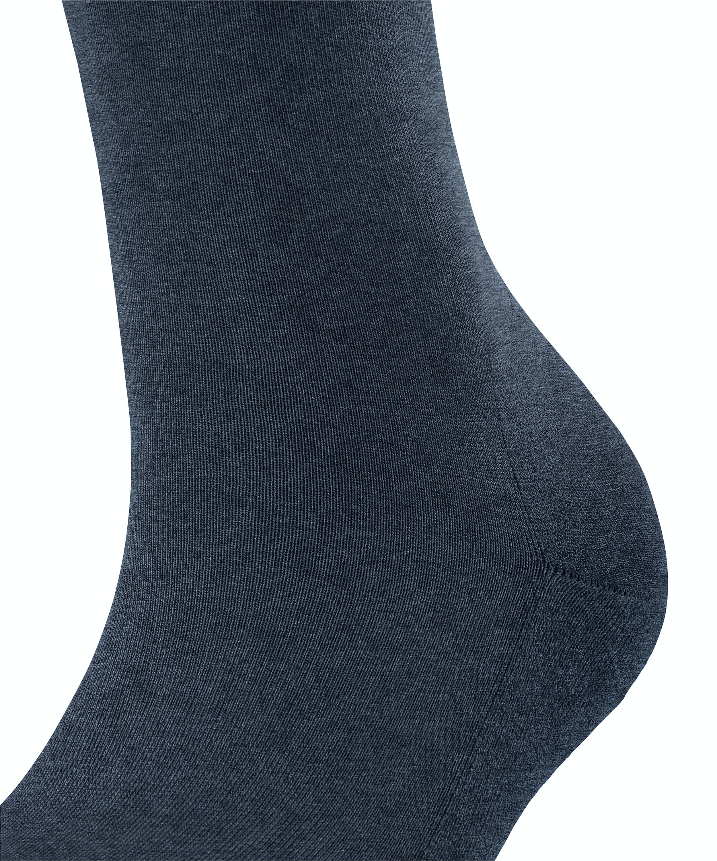 FALKE ClimaWool dames kniekousen, donkerblauw (navy mel.)