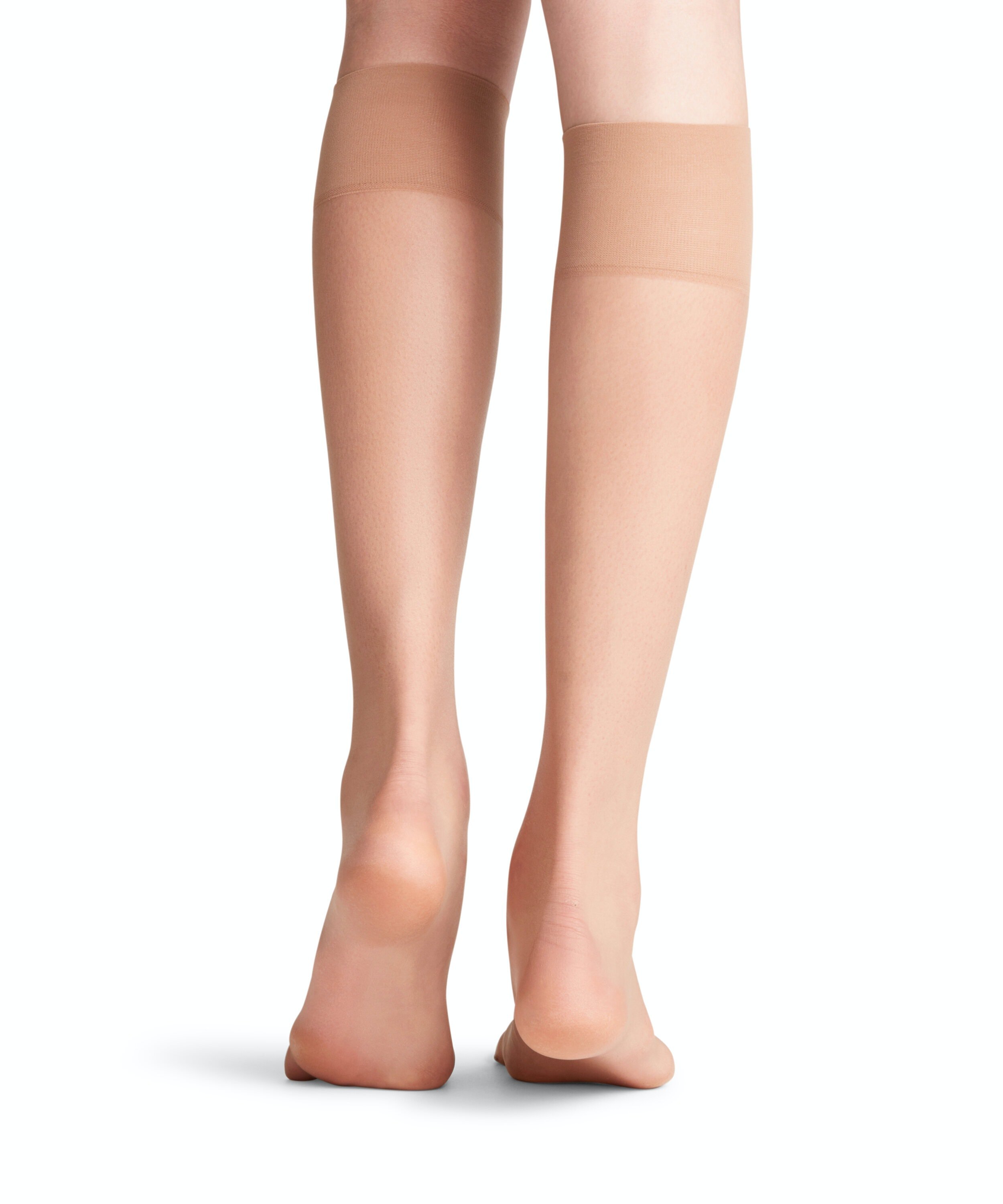 FALKE Shelina 12 DEN dames kniekousen, beige (sun)