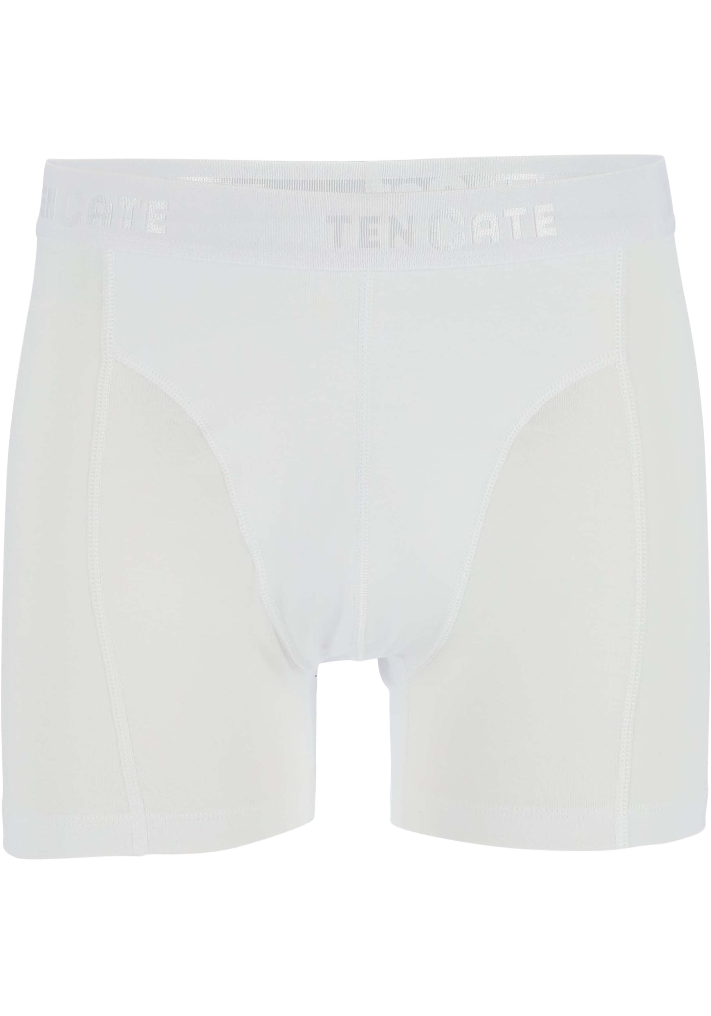 TEN CATE Basics men shorts (2-pack), heren boxers normale lengte, wit