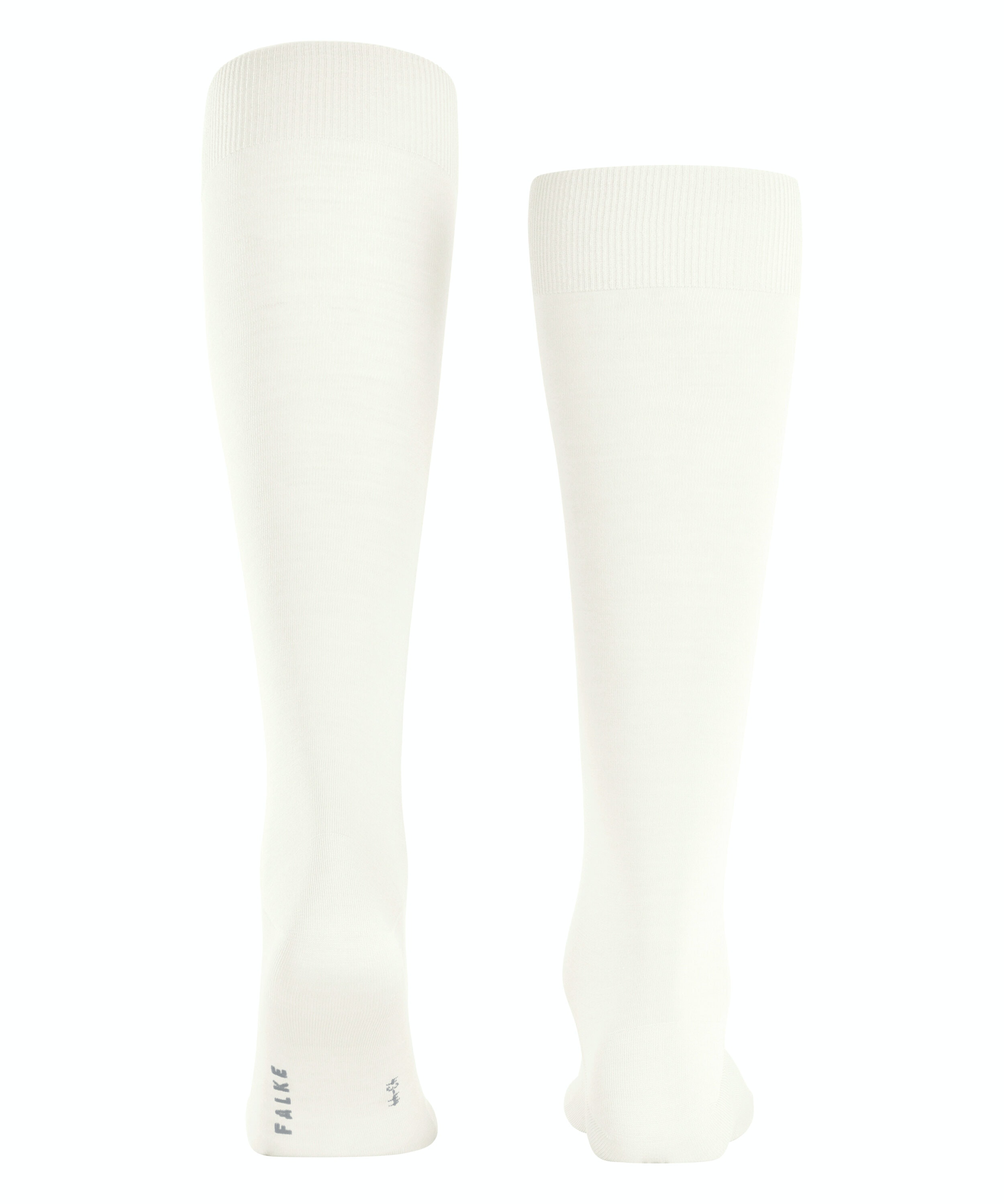 FALKE ClimaWool heren kniekousen, beige (off-white)