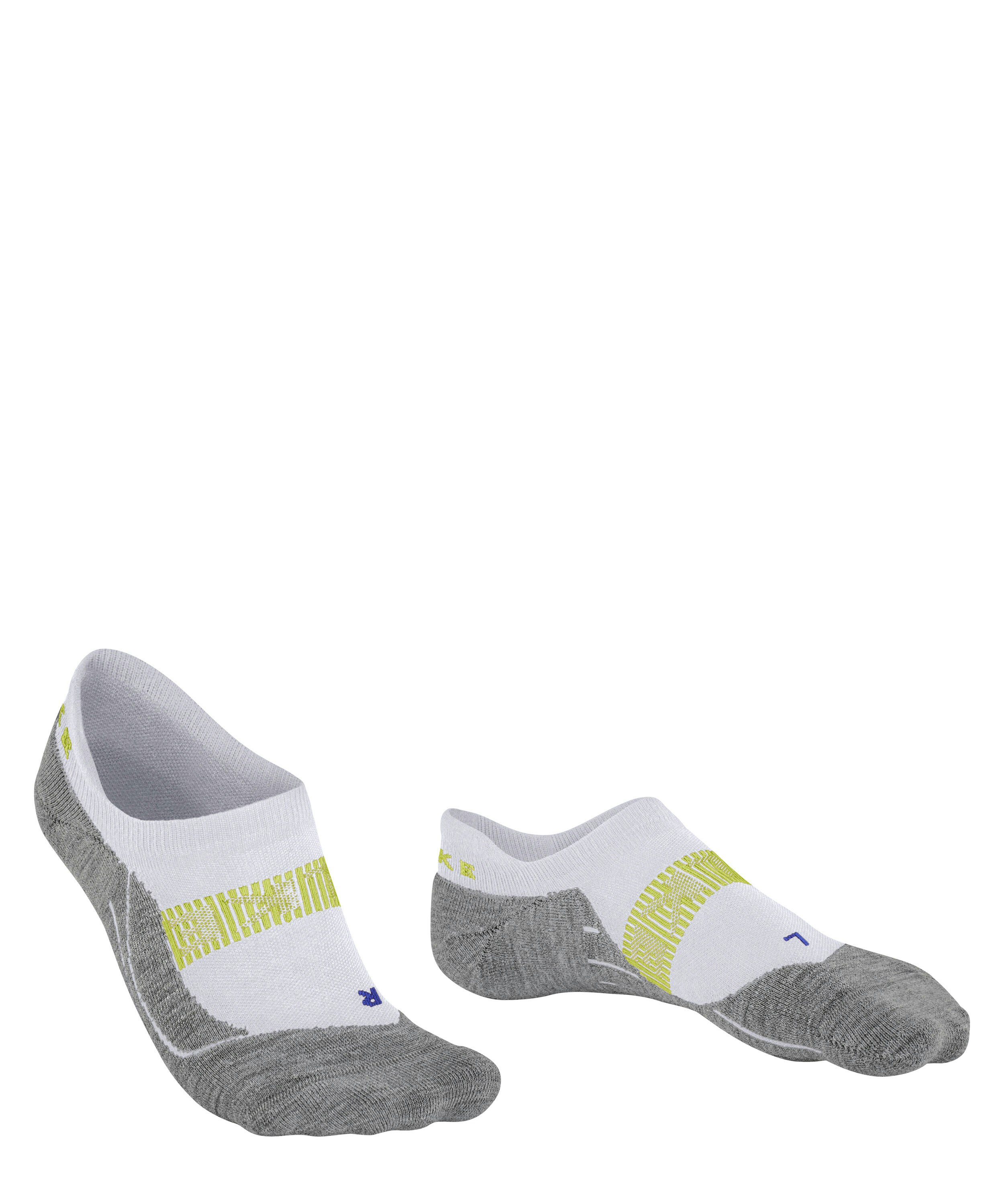 FALKE RU4 Endurance Cool Invisible heren running kousenvoetjes, wit (white)