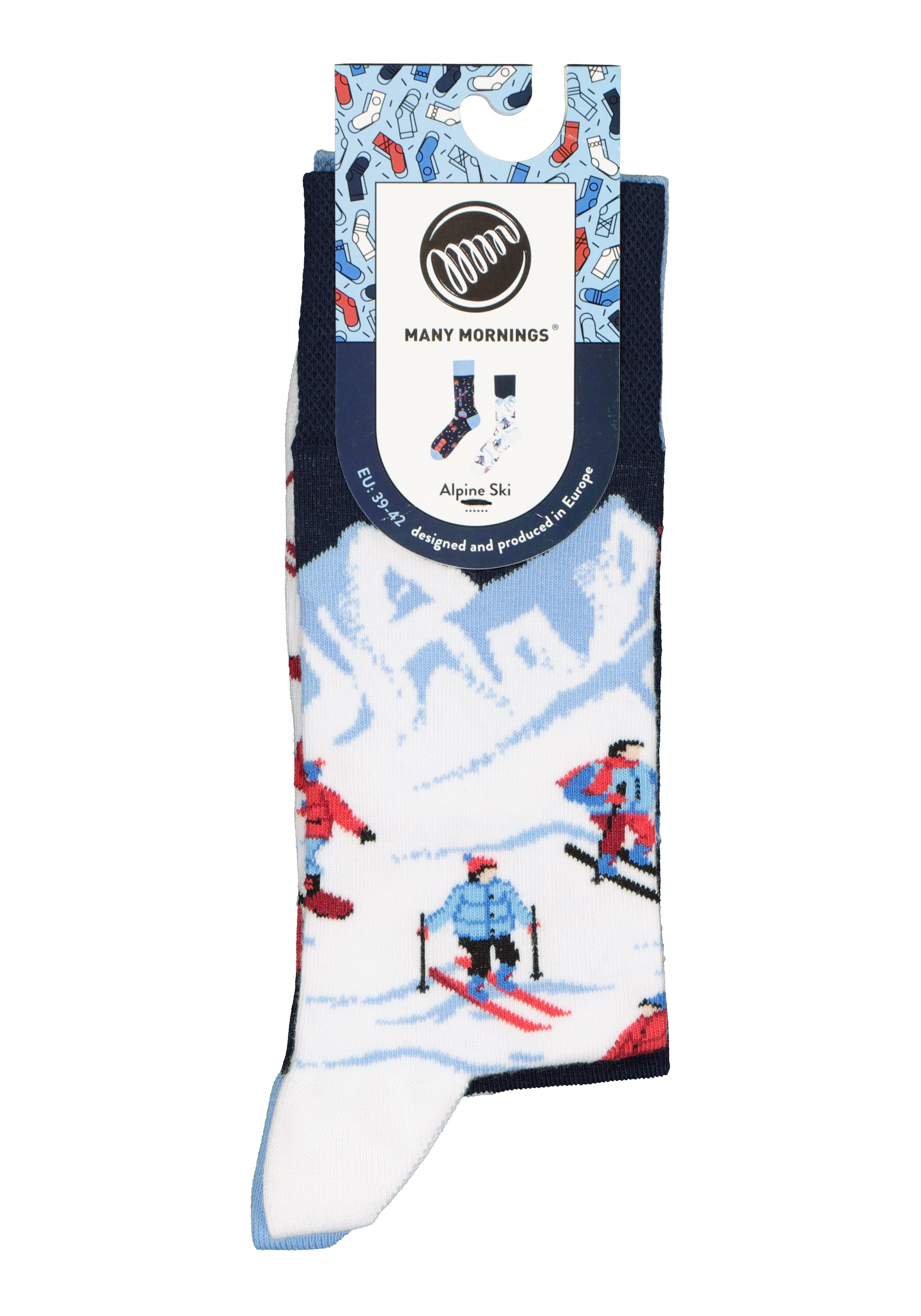 Many Mornings unisex sokken Alpine Ski