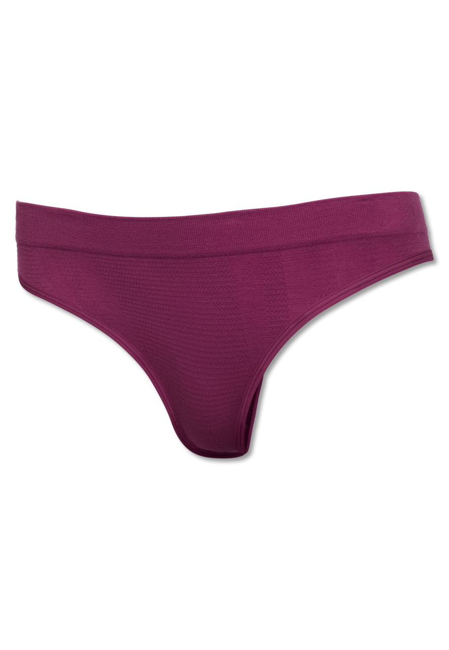 SCHIESSER Active Mesh Bamboo (1-pack), dames string bessenkleur