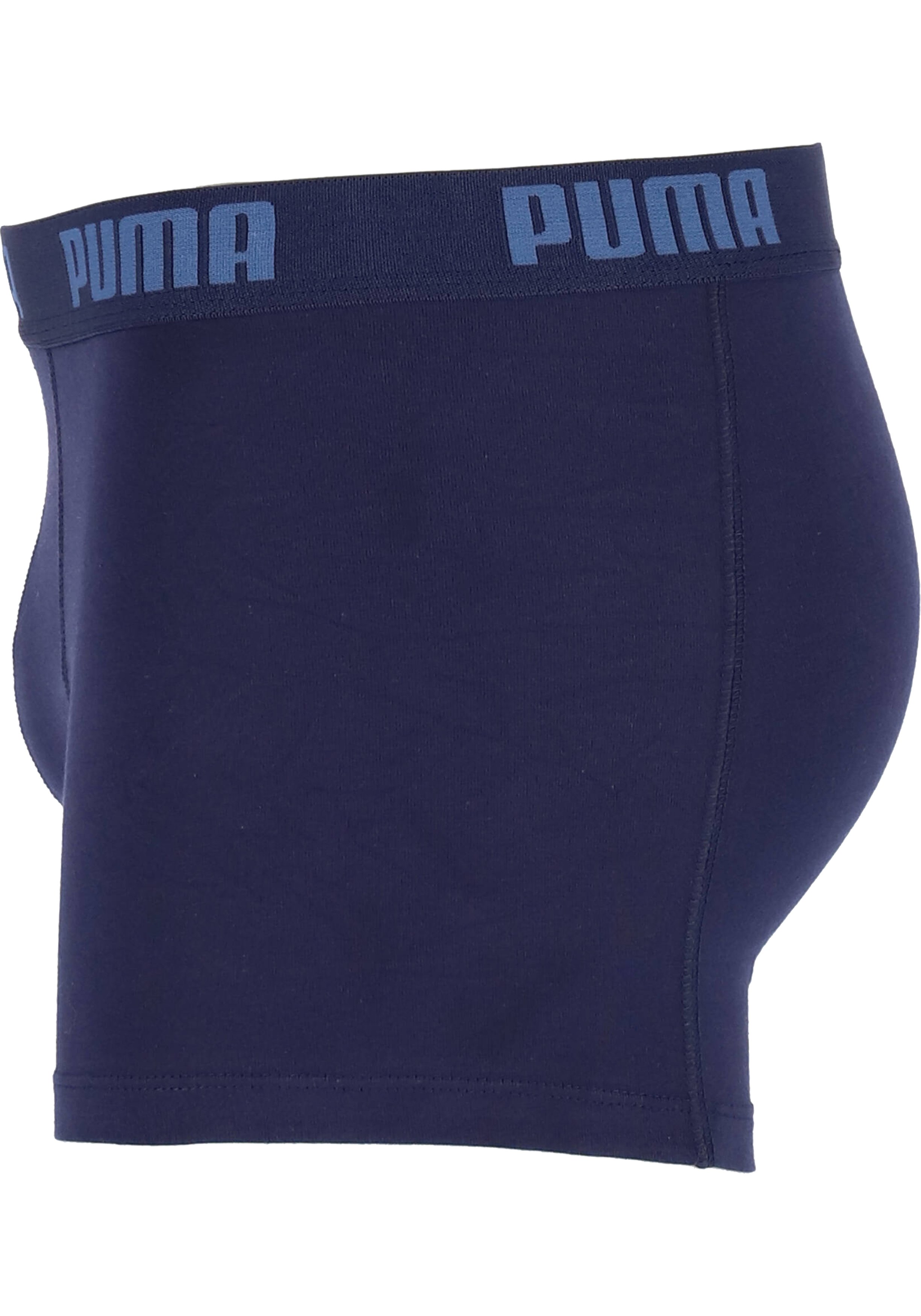 Puma Basic Boxer heren (2-pack), navy blauw