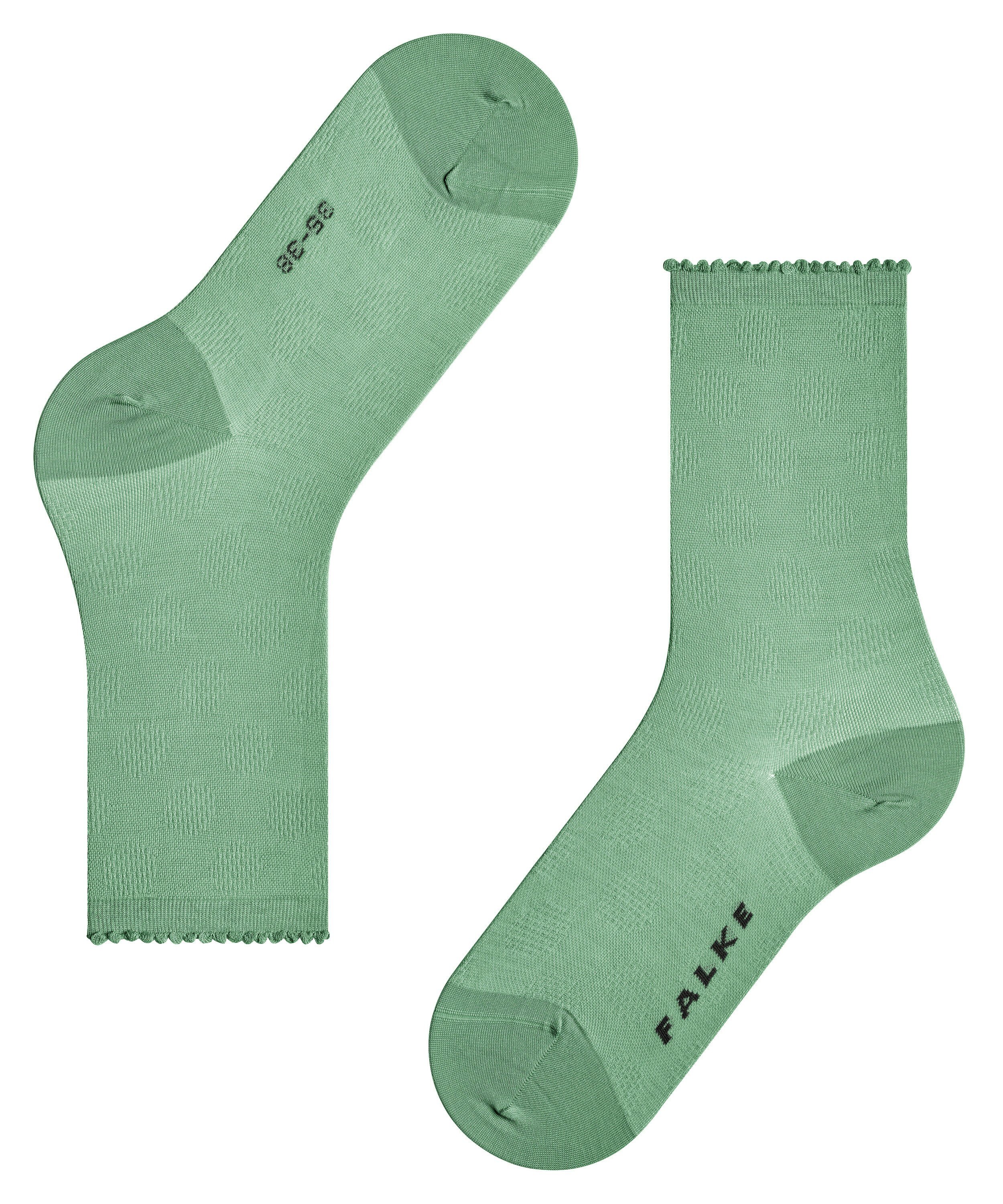 FALKE Bold Dot damessokken, brandnetelgroen (nettle)