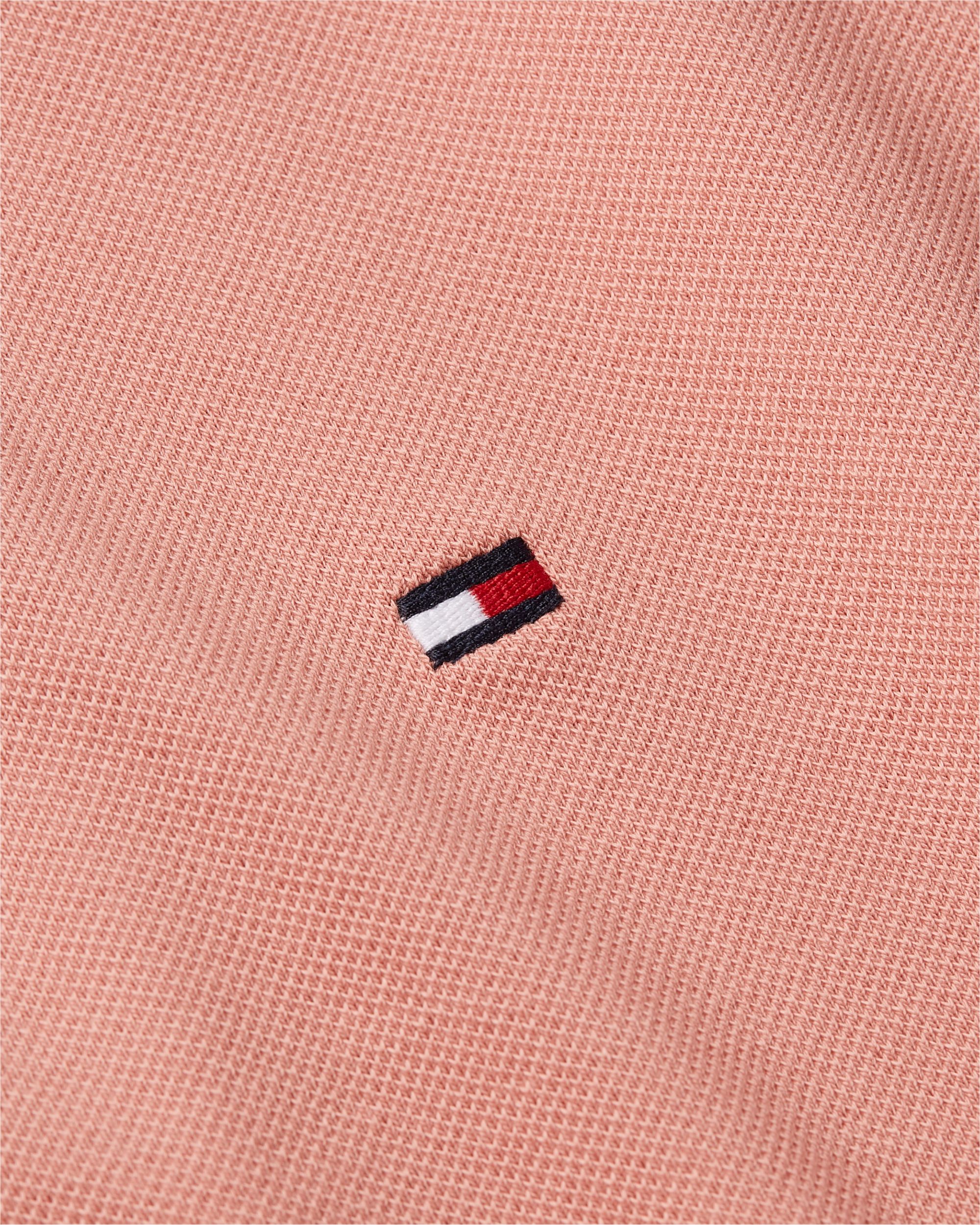 Tommy Hilfiger 1985 Slim Polo, heren poloshirt, oudroze