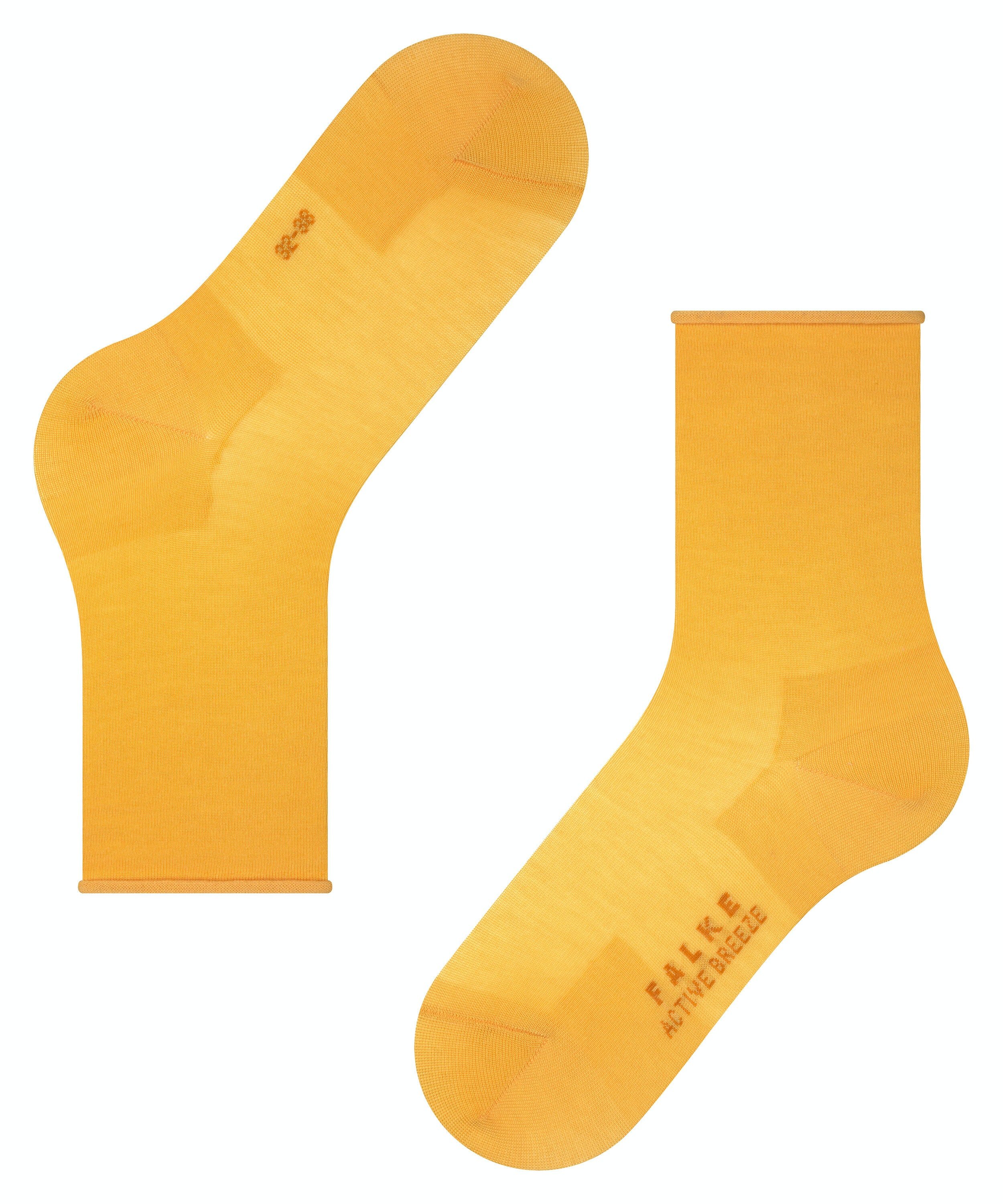 FALKE Active Breeze damessokken, geel (mustard)