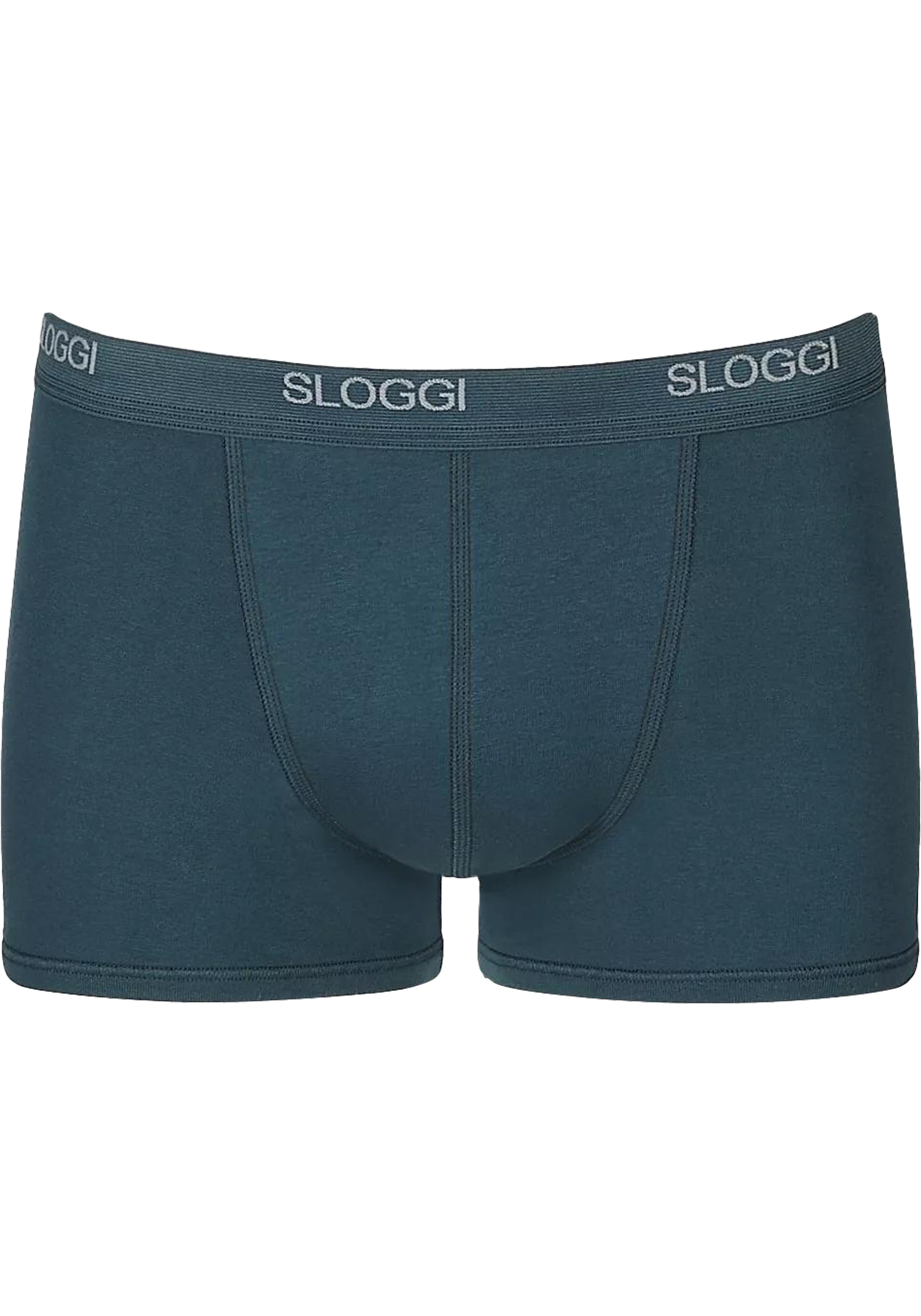 Sloggi Men Basic Short, heren boxershort korte pijp (1-pack), nachtblauw